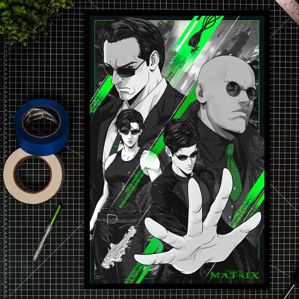 The Matrix Art Print Uwolnij Umysł 41 x 61 cm - bez ramy zdjęcie produktu