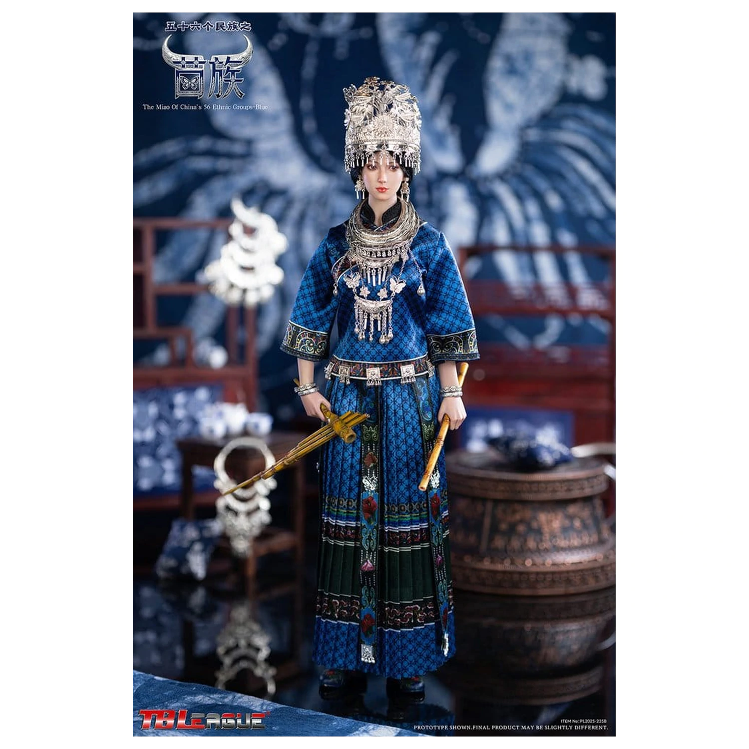 The Miao of China's 56 Ethnic Groups Figurka 1/6 Niebieska 30 cm zdjęcie produktu