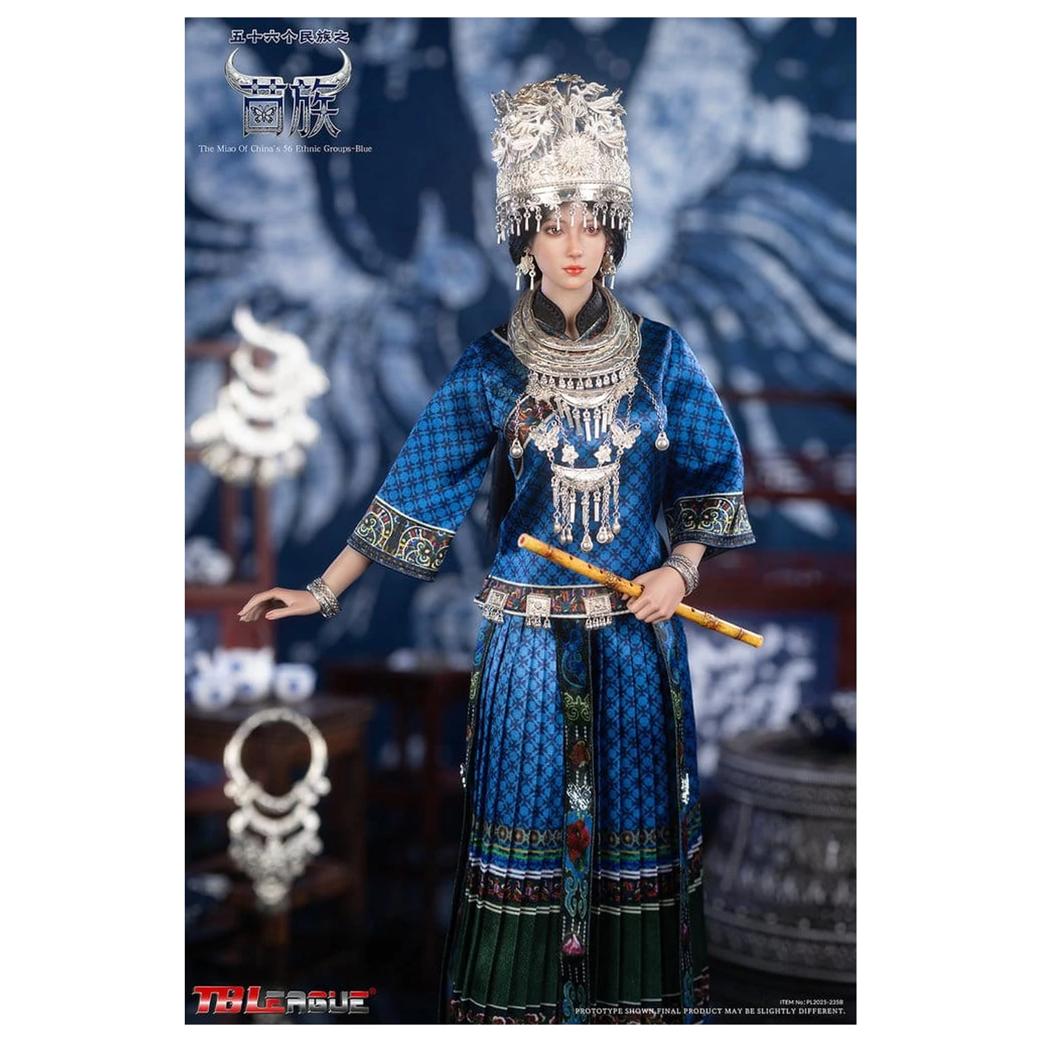 The Miao of China's 56 Ethnic Groups Figurka 1/6 Niebieska 30 cm zdjęcie produktu