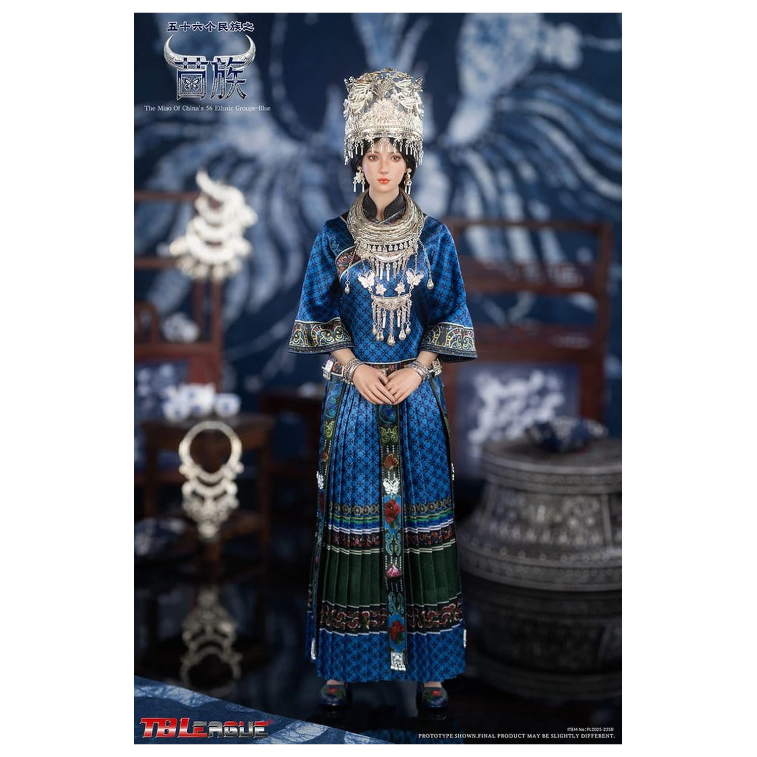The Miao of China's 56 Ethnic Groups Figurka 1/6 Niebieska 30 cm zdjęcie produktu