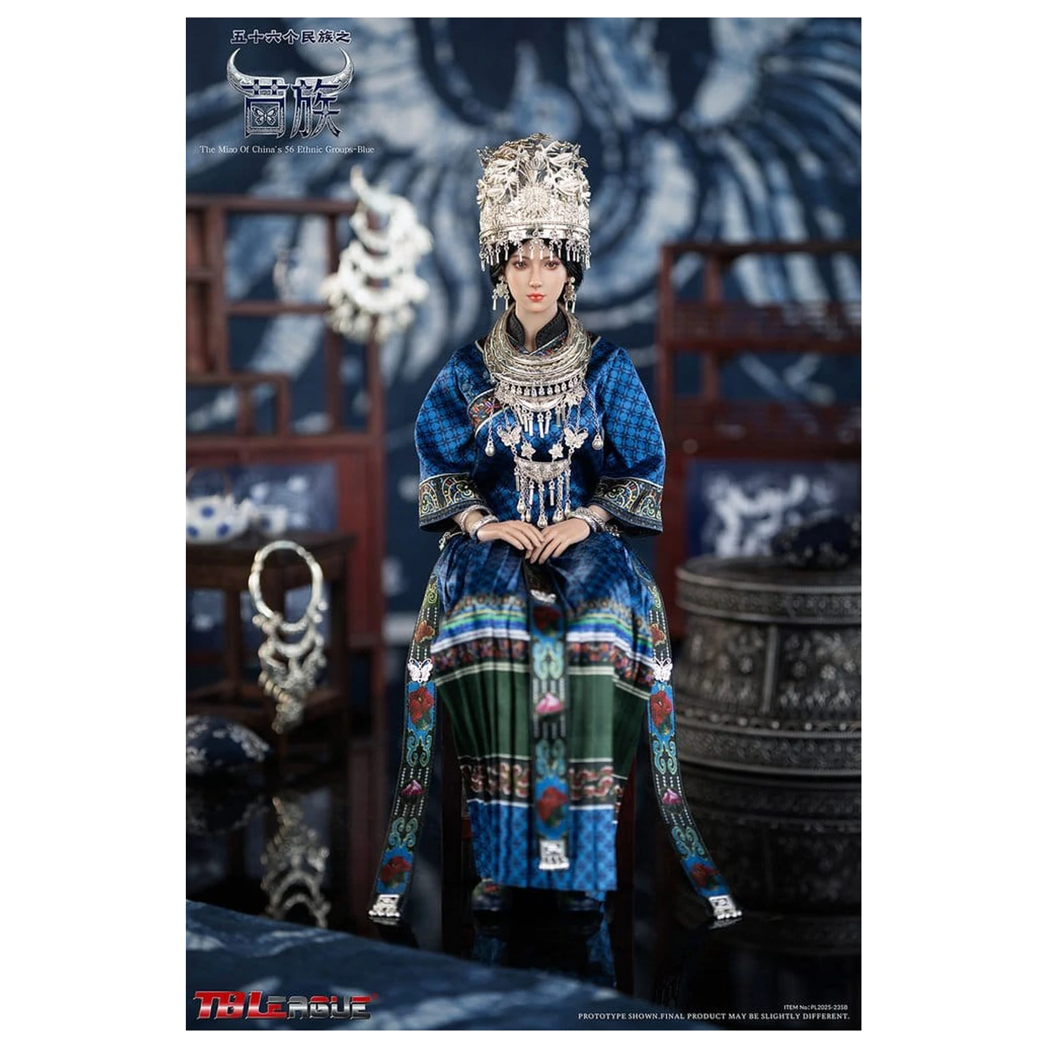 The Miao of China's 56 Ethnic Groups Figurka 1/6 Niebieska 30 cm zdjęcie produktu