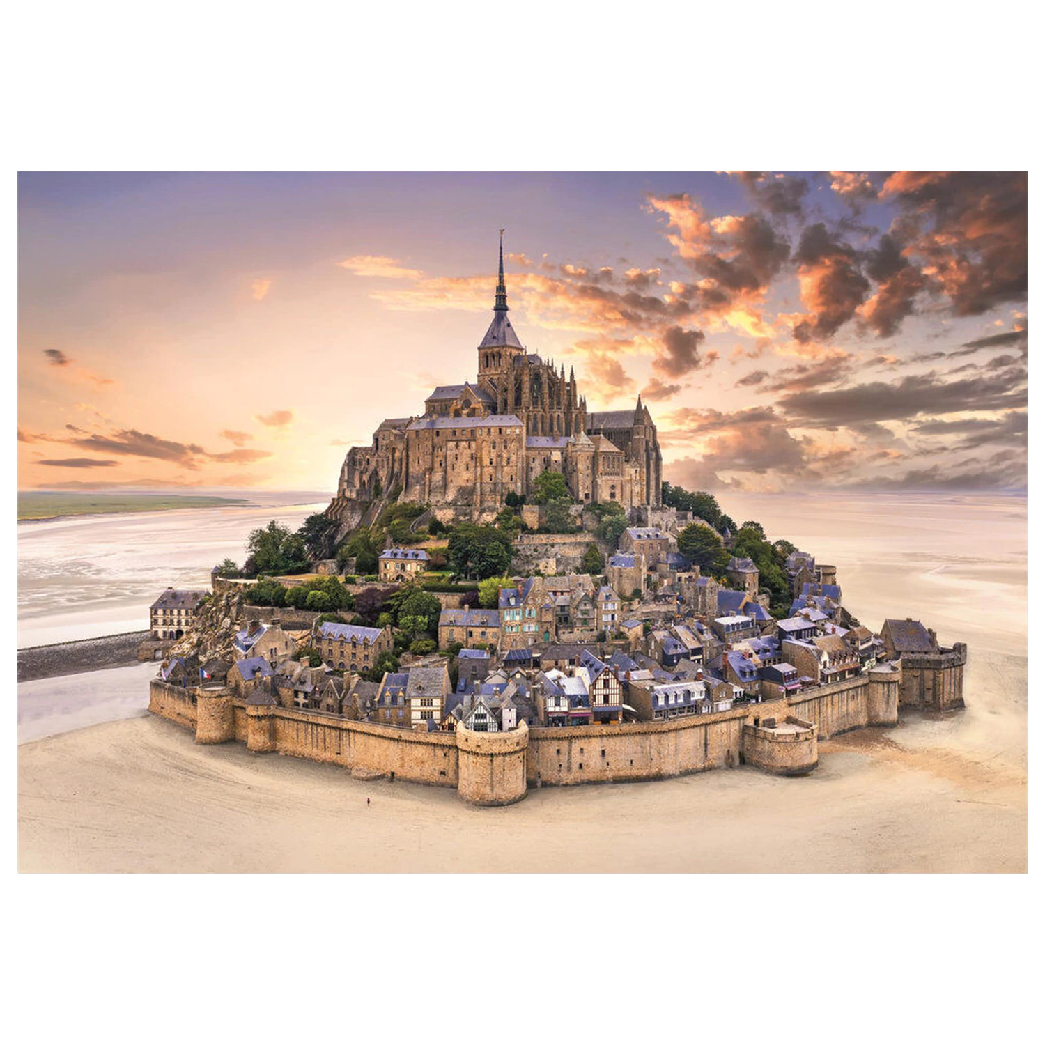 The Mont Saint-Michel Risin puzzle 1500 sztuk zdjęcie produktu