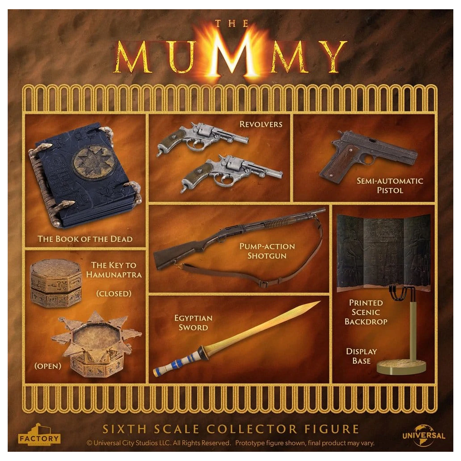 The Mummy Figurka Akcji 1/6 Rick O’Connell 30 cm zdjęcie produktu