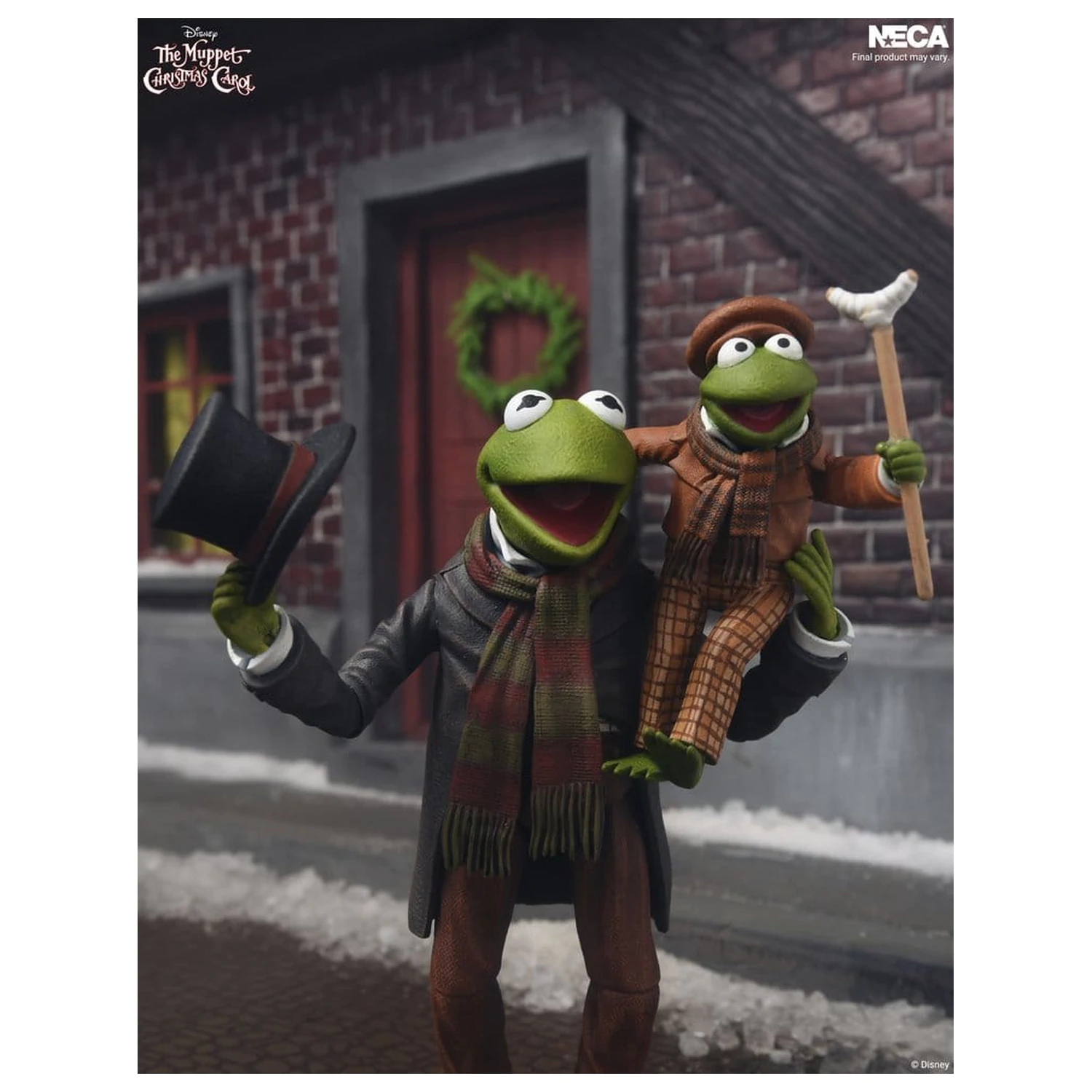 The Muppet Christmas Carol Ultimate Action Figures 2-pak Kermit as Bob Cratchit & Robin as Tiny Tim 18 cm zdjęcie produktu