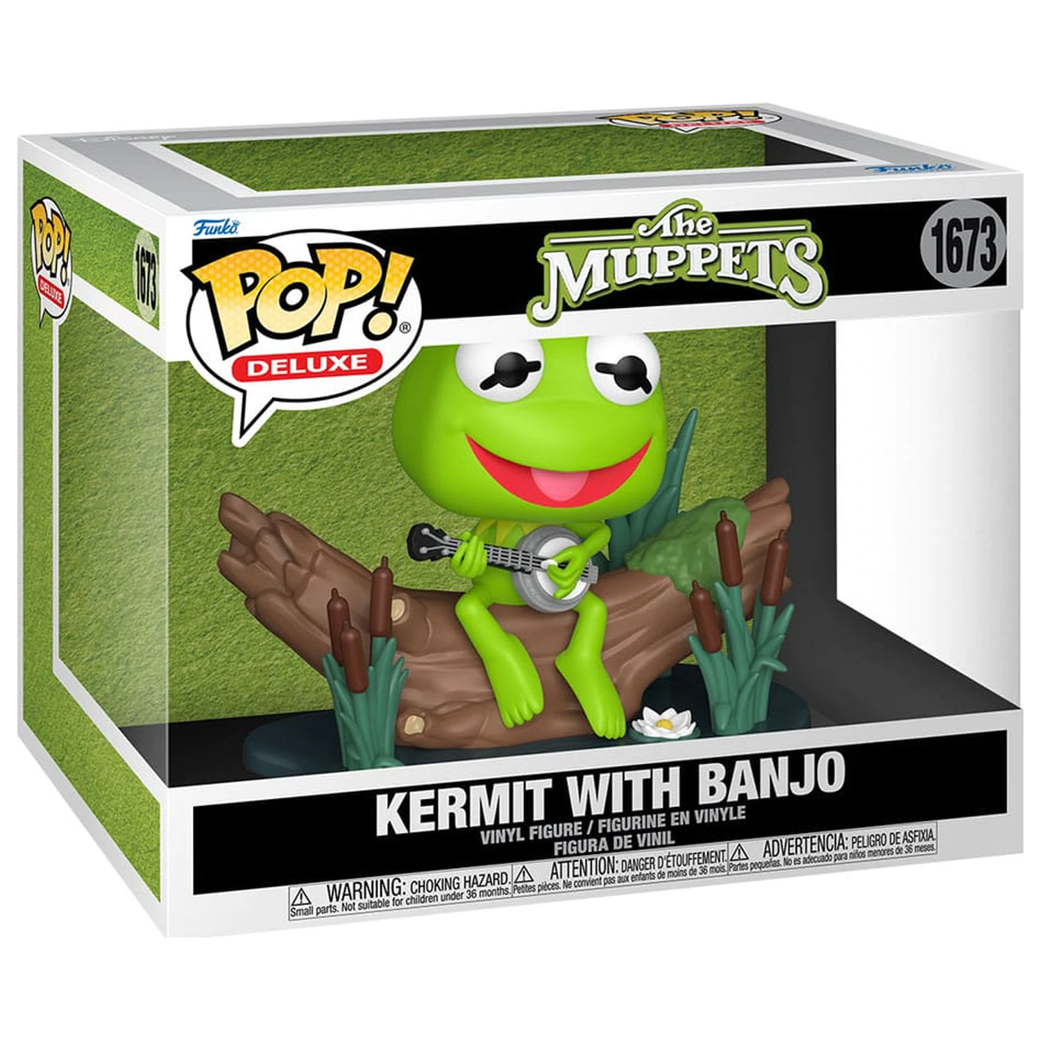 The Muppets Funko POP! Deluxe figurka winylowa Kermit z Banjo 9 cm zdjęcie produktu