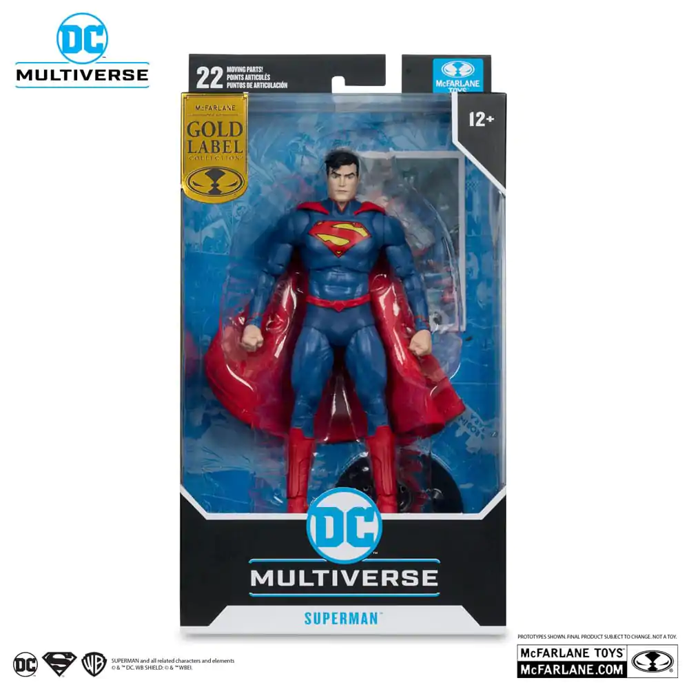 The New 52 DC Multiverse Figurka Akcji Superman (Gold Label) 18 cm zdjęcie produktu