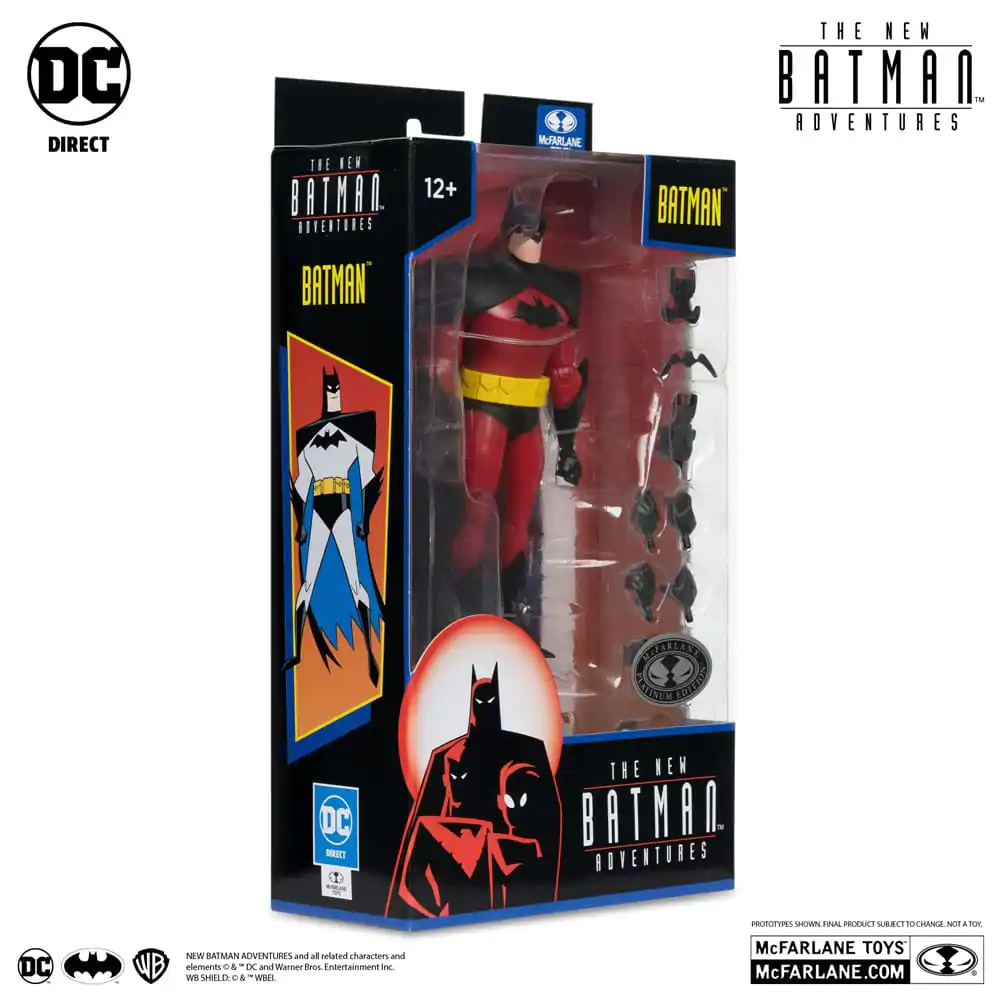 The New Batman Adventure DC Multiverse Figurka Akcji Batman (Silver) Platinum Edition 18 cm zdjęcie produktu