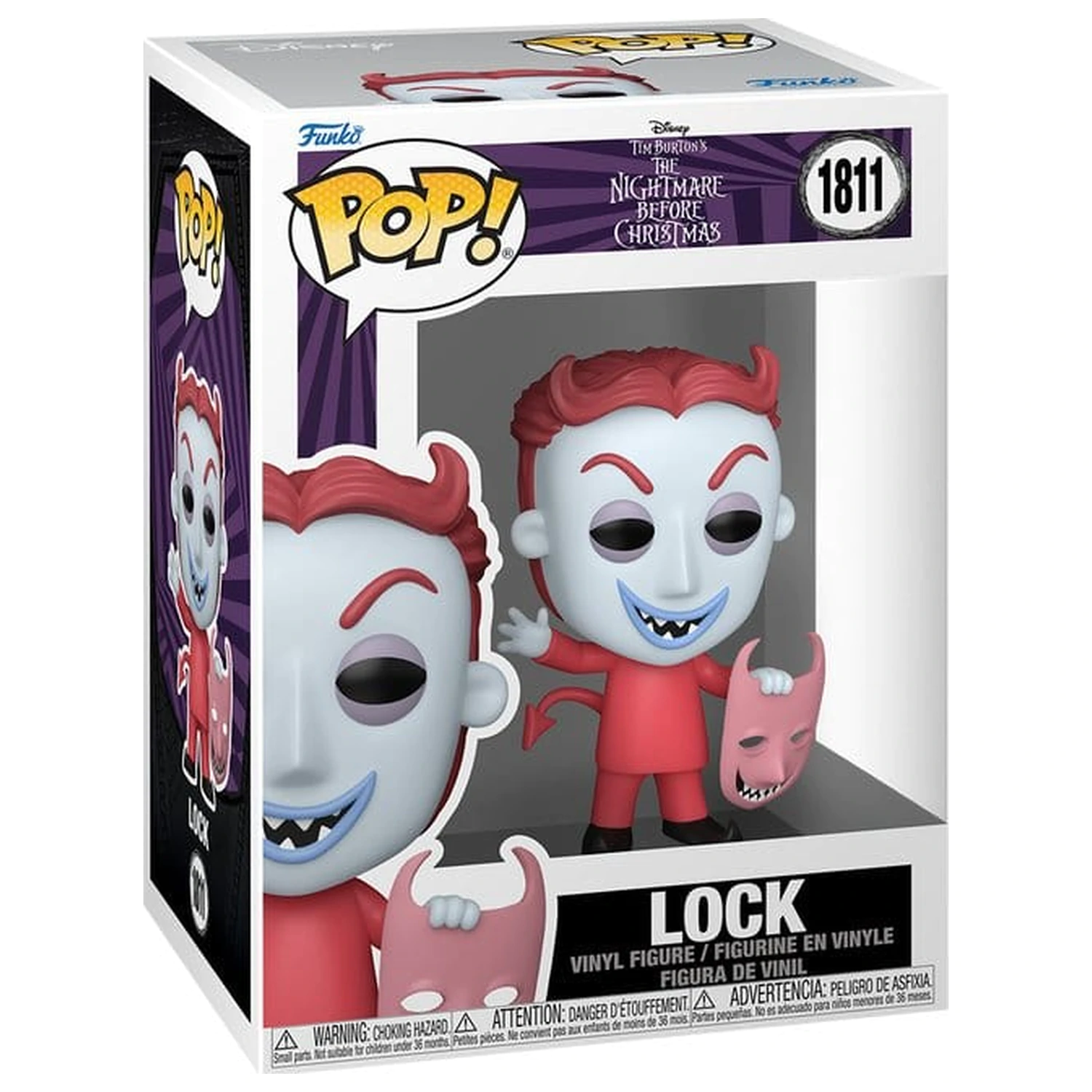 The Nightmare Before Christmas Funko POP! Winyl Figurka Lock 9 cm zdjęcie produktu