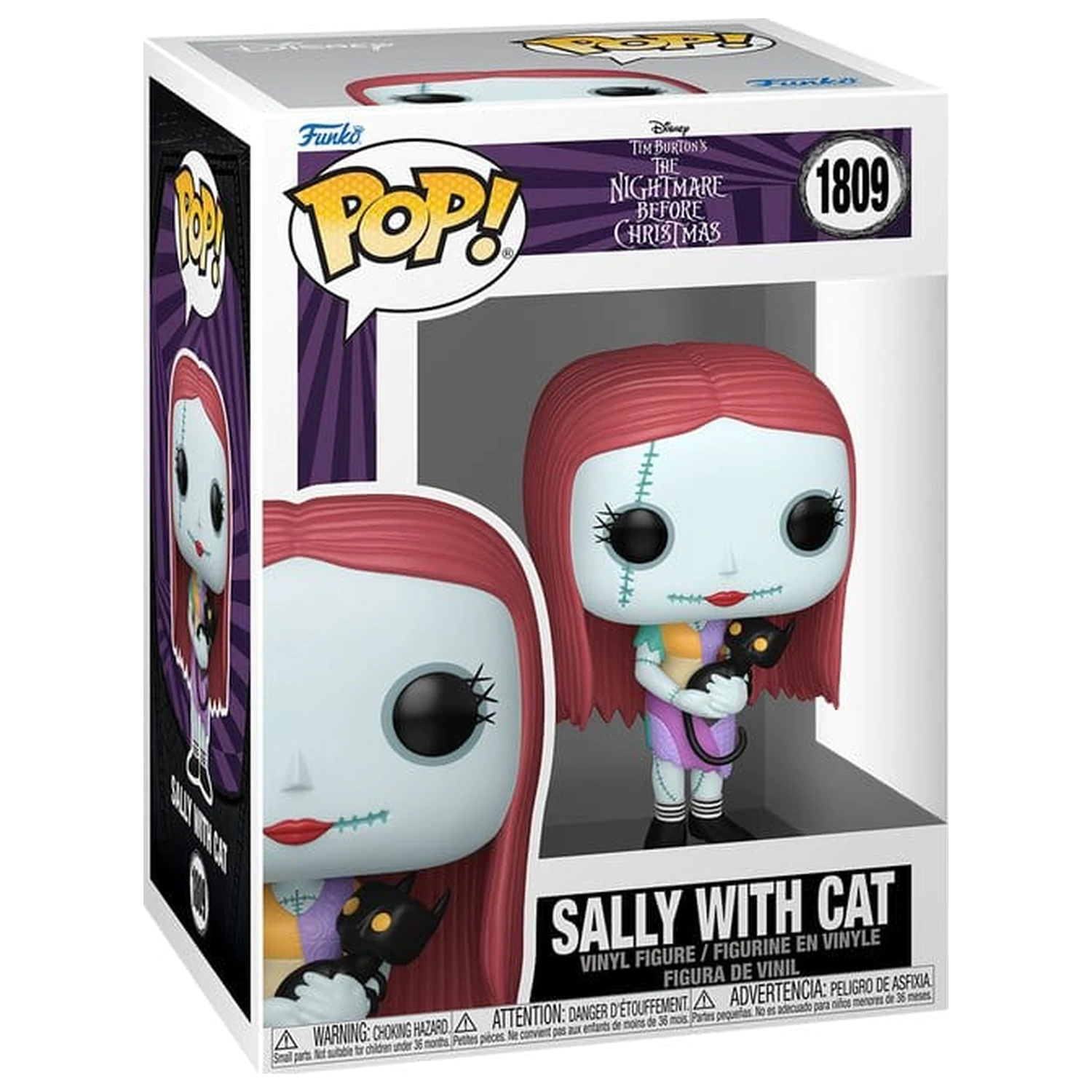 The Nightmare Before Christmas Funko POP! Winylowa Figurka Sally z Kotem 9 cm zdjęcie produktu