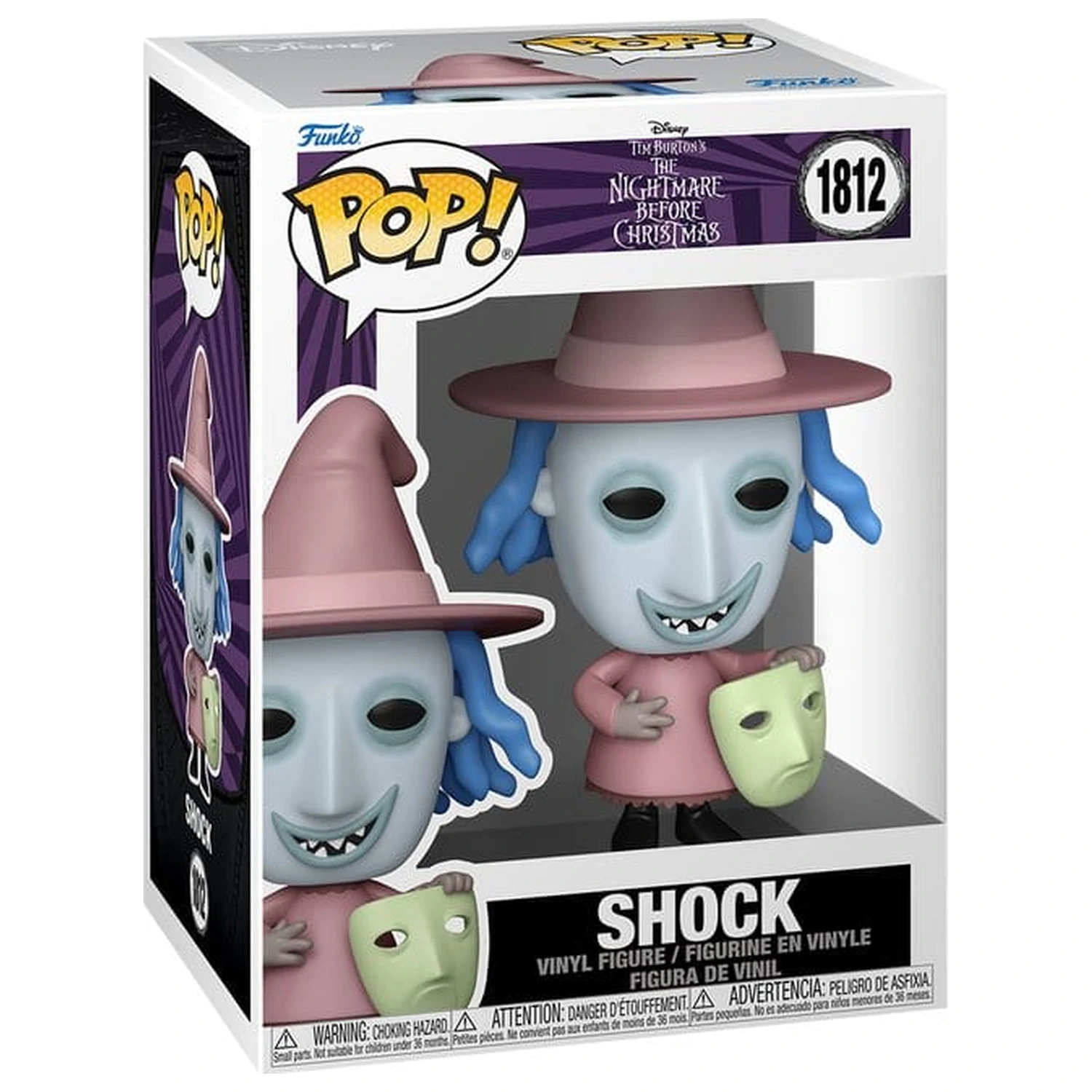 The Nightmare Before Christmas Funko POP! Winylu Figurka Shock 9 cm zdjęcie produktu