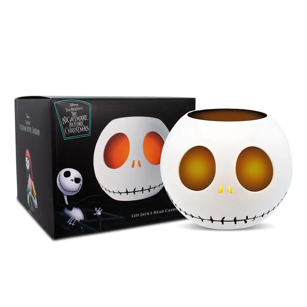 Koszmar Przed Bożym Narodzeniem Świeca LED Jack Skellington zdjęcie produktu