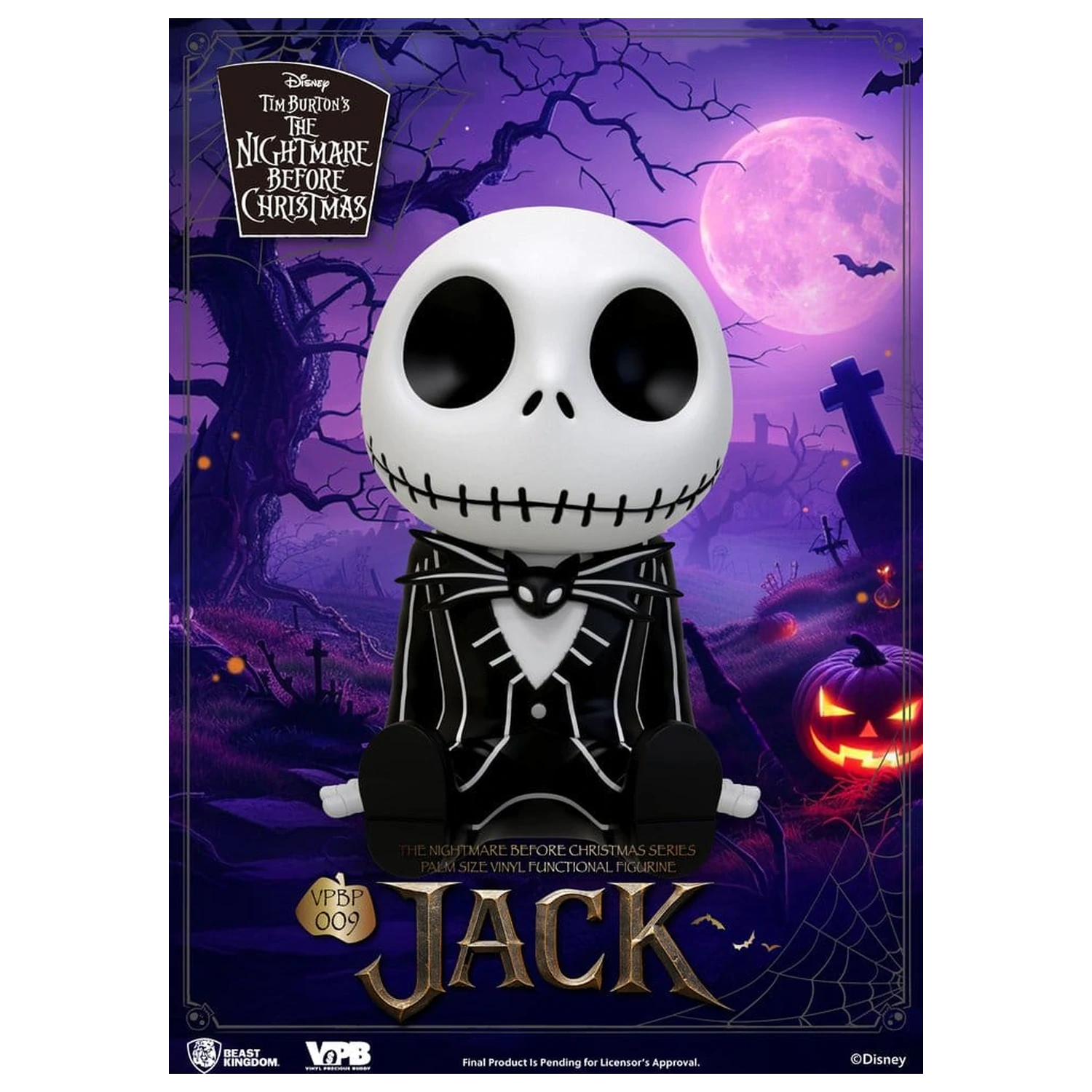 The Nightmare Before Christmas Figurka Palm Size Bank Jack 12 cm zdjęcie produktu