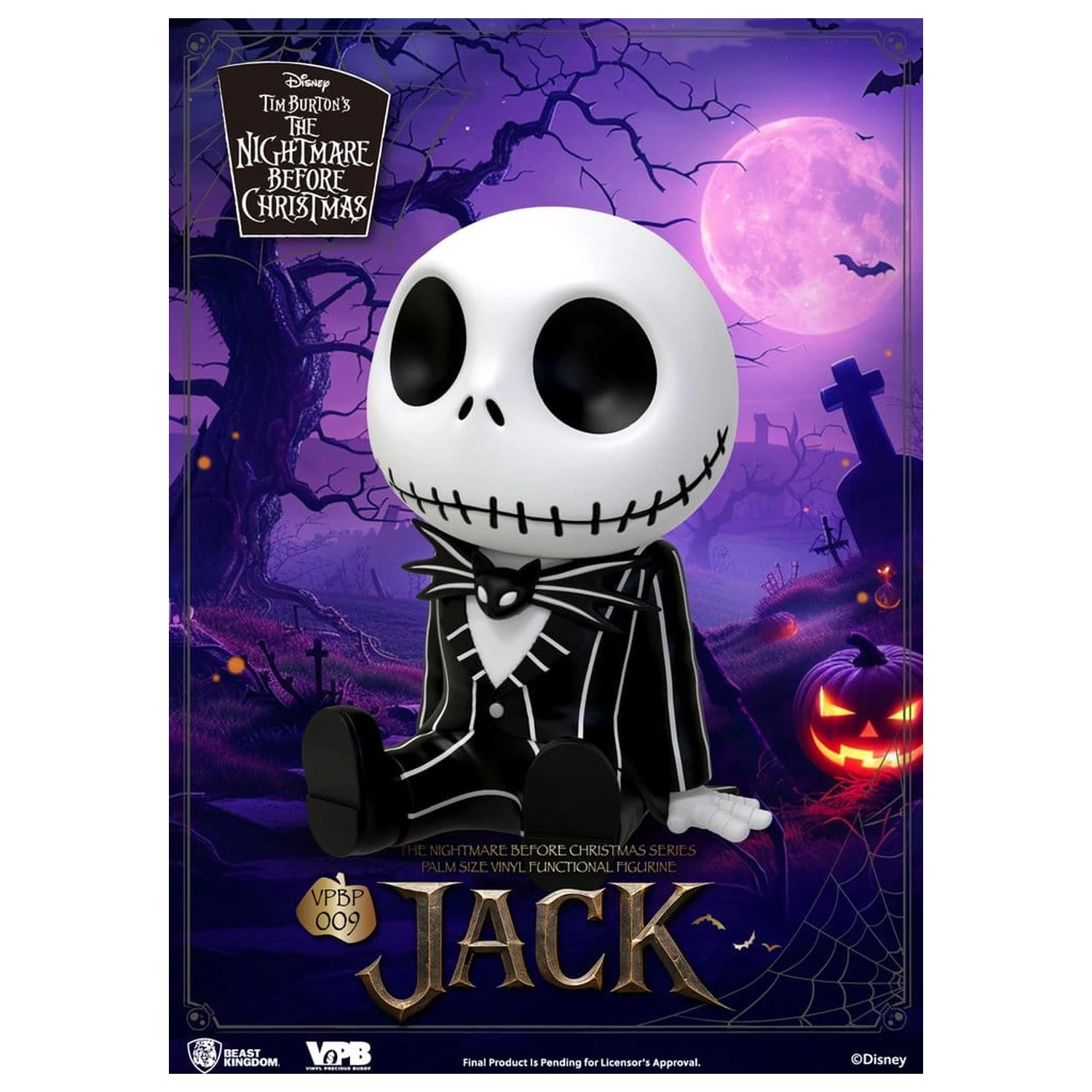 The Nightmare Before Christmas Figurka Palm Size Bank Jack 12 cm zdjęcie produktu
