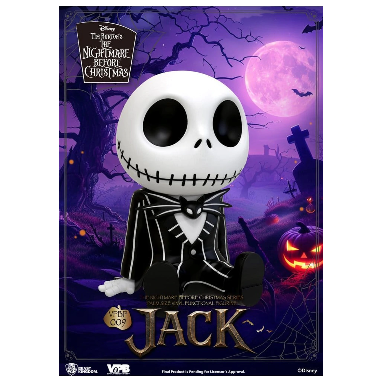 The Nightmare Before Christmas Figurka Palm Size Bank Jack 12 cm zdjęcie produktu