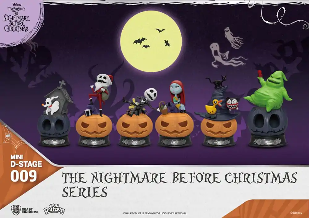 The Nightmare Before Christmas Mini Diorama Stage Figurki The Nightmare Before Christmas Series 10 cm zdjęcie produktu