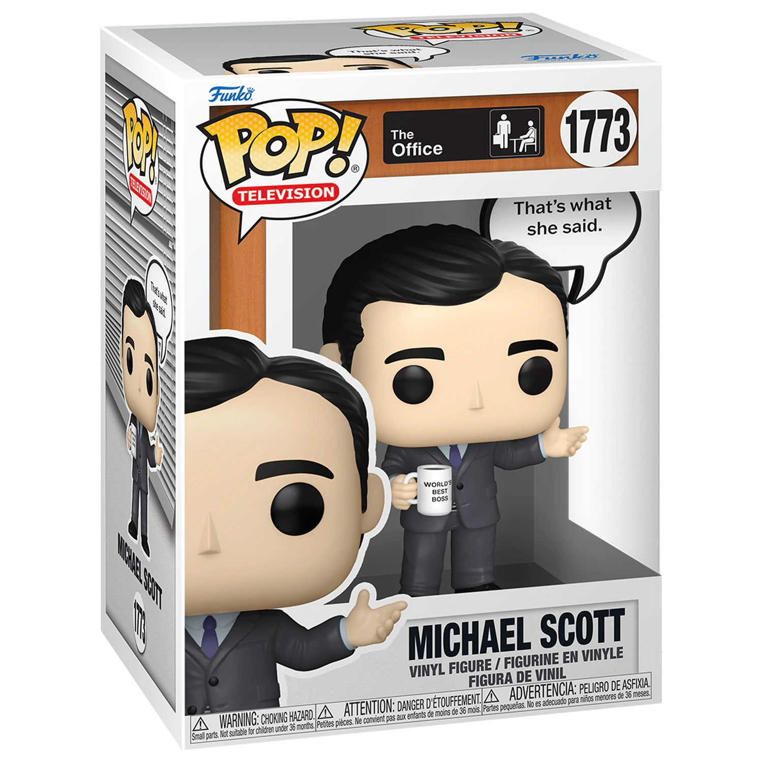 Figurka winylowa Funko POP! z serialu The Office - Cytaty, Michael 9 cm zdjęcie produktu