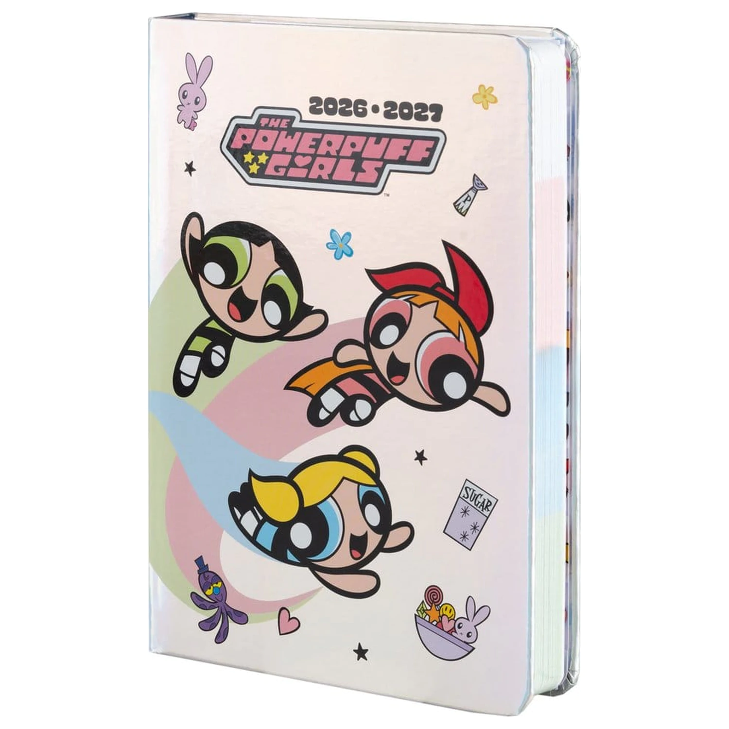 The Powerpuff Girls Akademicki Planer 2026/27 A6 *Angielska Wersja* zdjęcie produktu