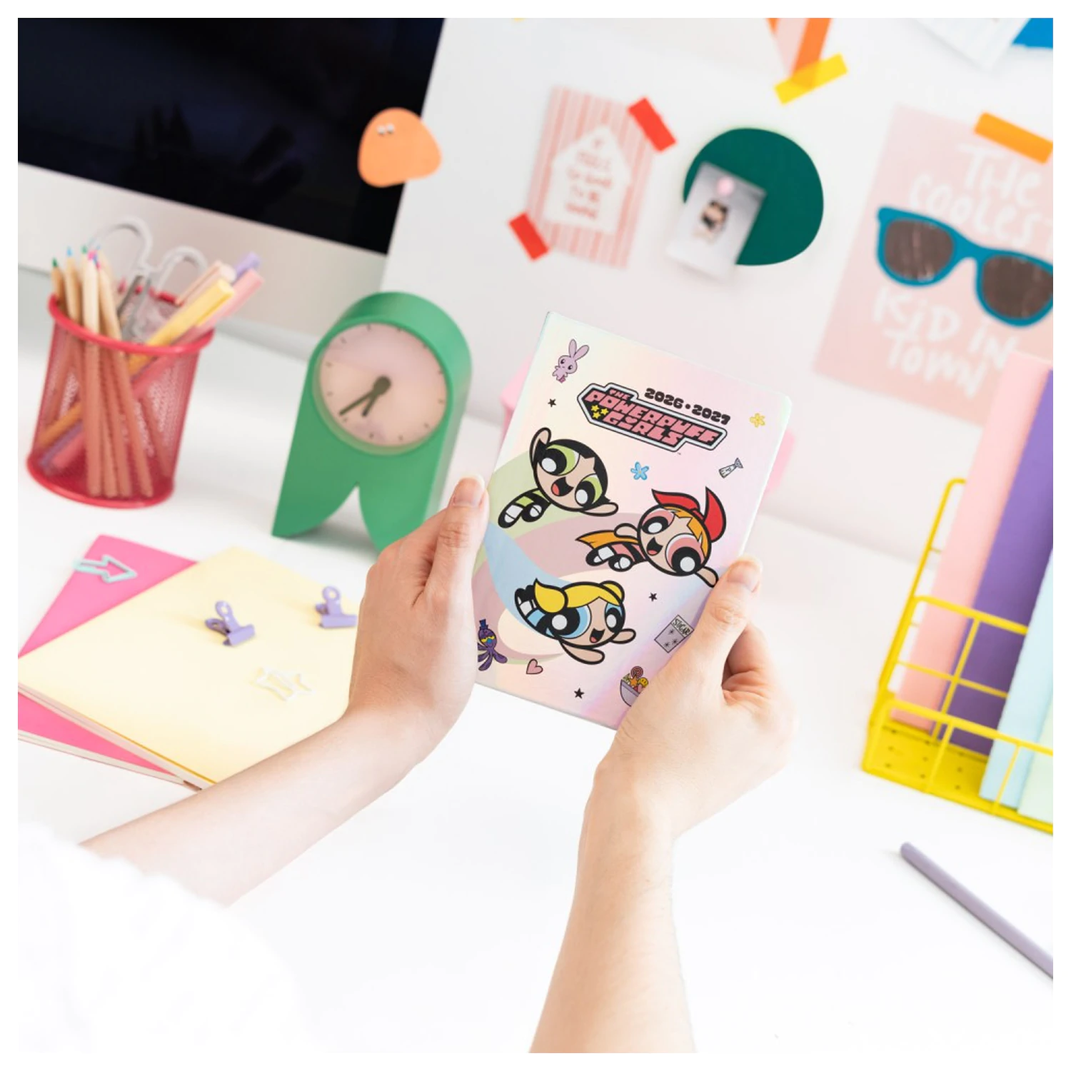 The Powerpuff Girls Akademicki Planer 2026/27 A6 *Angielska Wersja* zdjęcie produktu