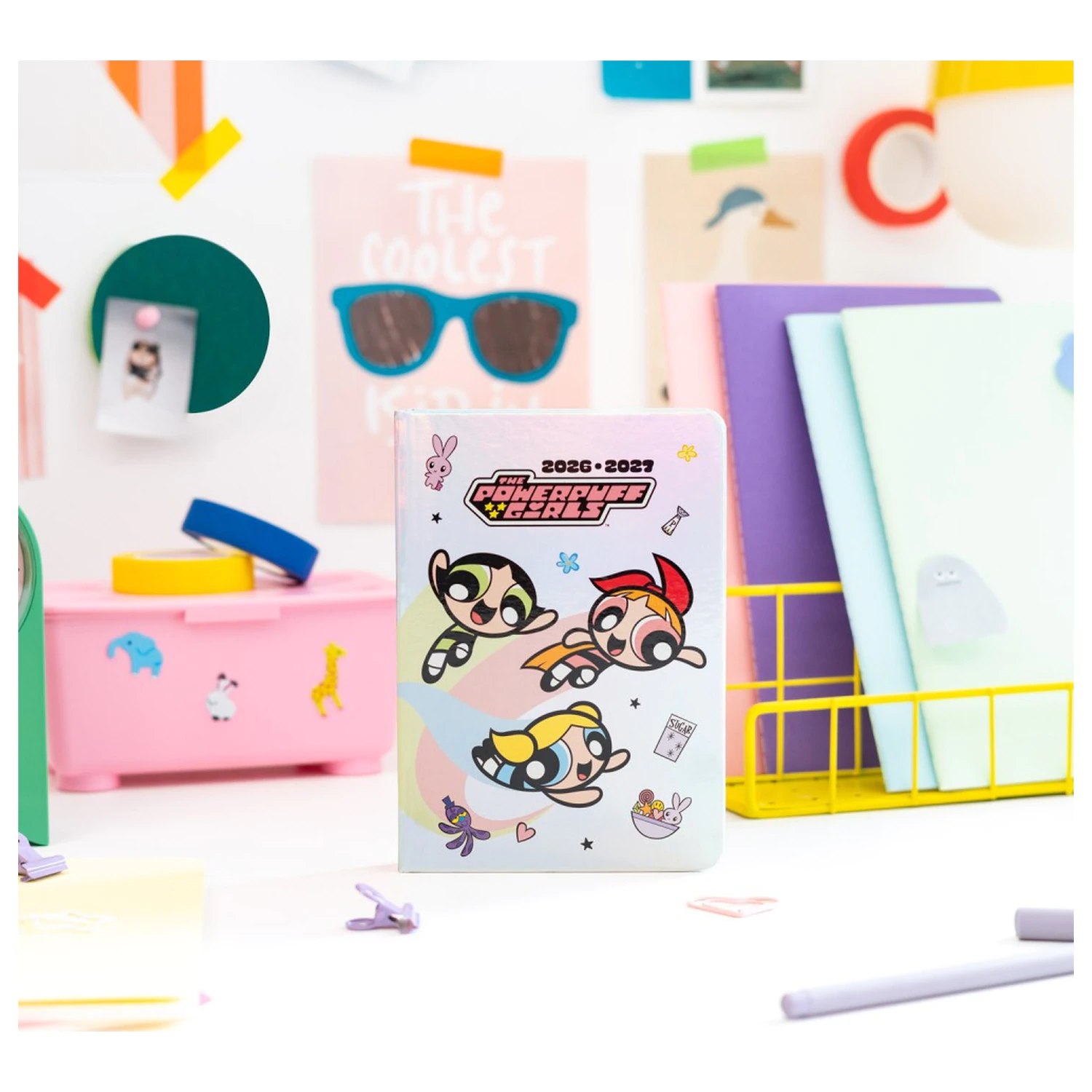 The Powerpuff Girls Akademicki Planer 2026/27 A6 *Angielska Wersja* zdjęcie produktu