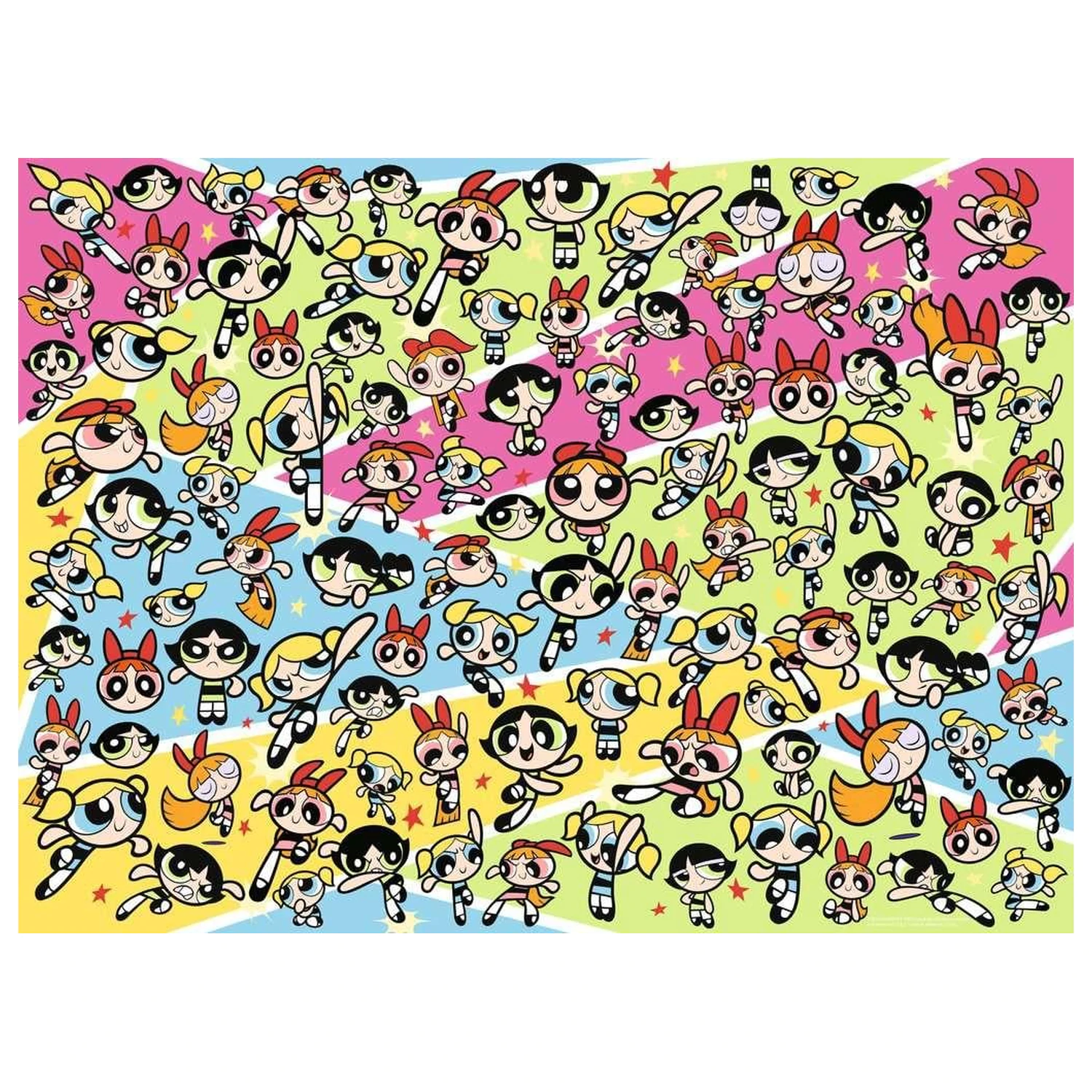 The Powerpuff Girls Challenge Puzzle (500 sztuk) zdjęcie produktu