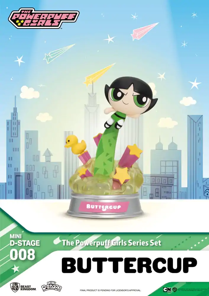 The Powerpuff Girls Mini Diorama Stage Statues The Powerpuff Girls Series Zestaw 12 cm zdjęcie produktu