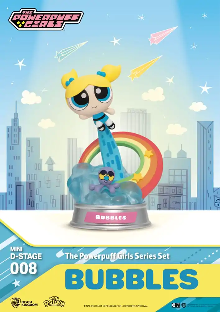 The Powerpuff Girls Mini Diorama Stage Statues The Powerpuff Girls Series Zestaw 12 cm zdjęcie produktu