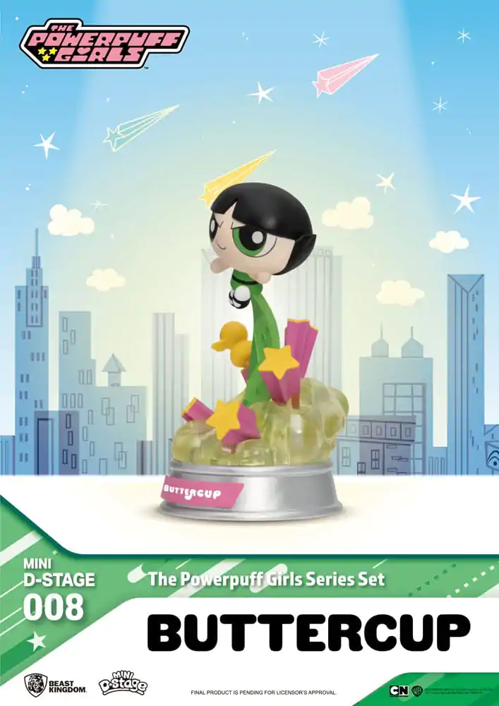 The Powerpuff Girls Mini Diorama Stage Statues The Powerpuff Girls Series Zestaw 12 cm zdjęcie produktu