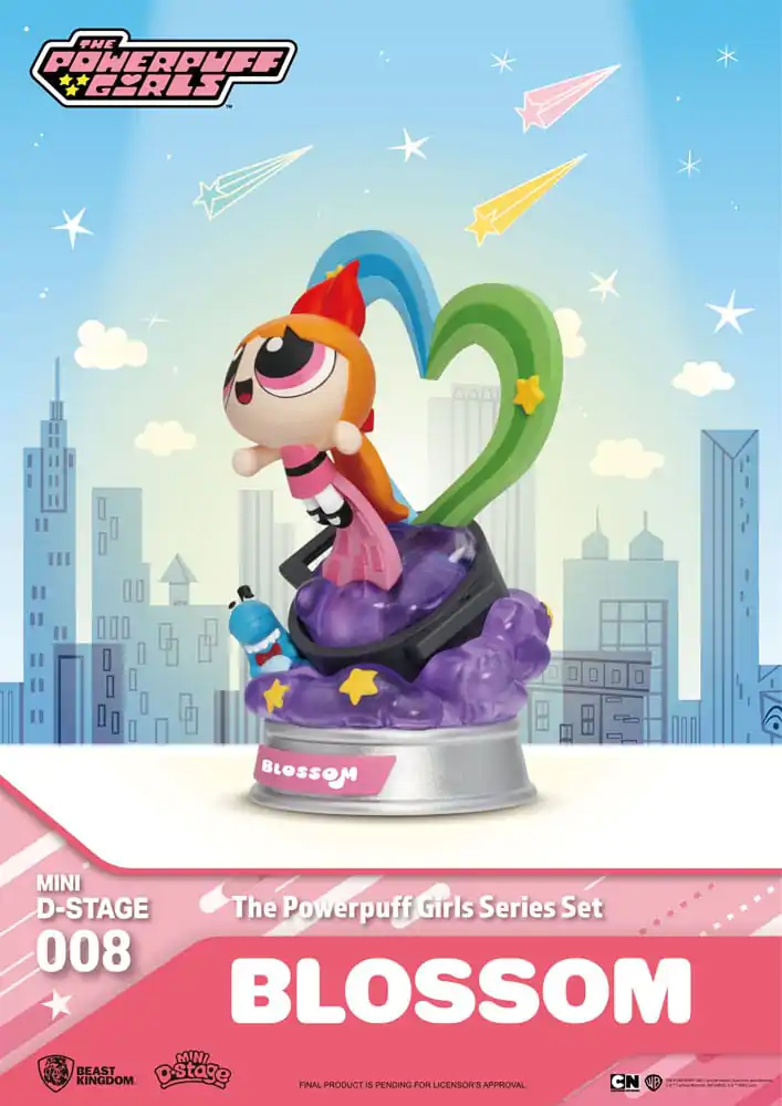 The Powerpuff Girls Mini Diorama Stage Statues The Powerpuff Girls Series Zestaw 12 cm zdjęcie produktu