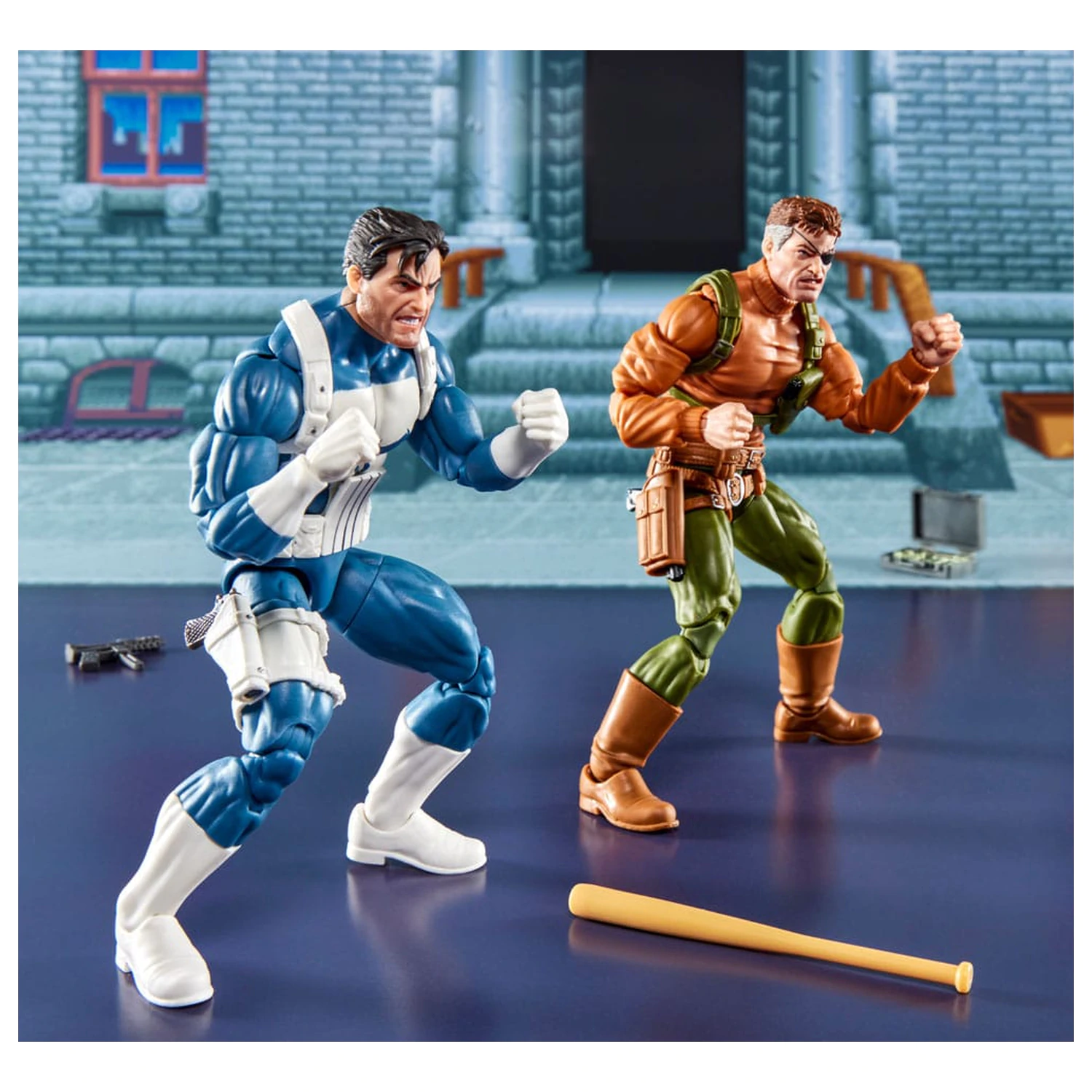 The Punisher Marvel Legends Gamerverse Zestaw 2 figurek akcji Punisher & Nick Fury 15 cm zdjęcie produktu