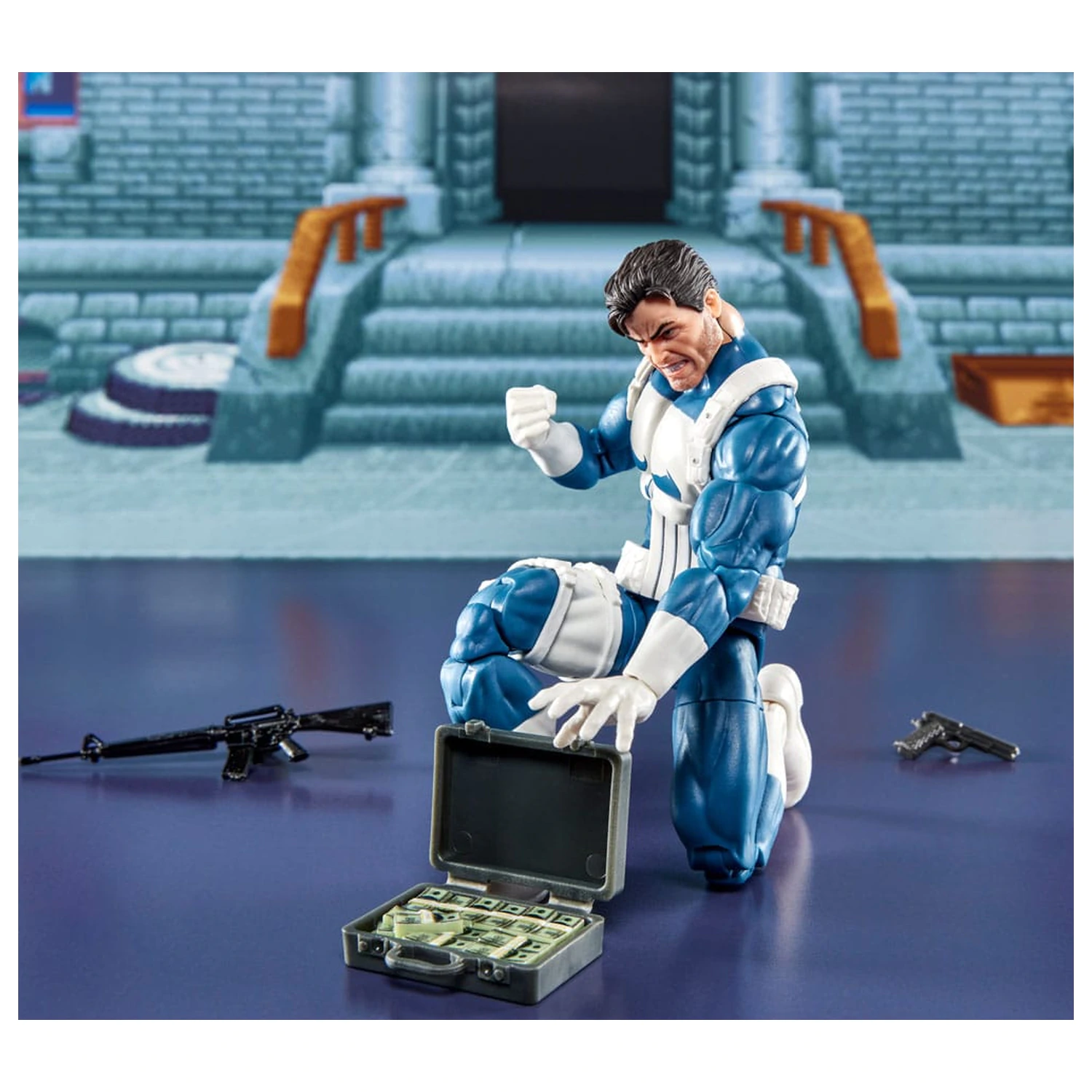 The Punisher Marvel Legends Gamerverse Zestaw 2 figurek akcji Punisher & Nick Fury 15 cm zdjęcie produktu