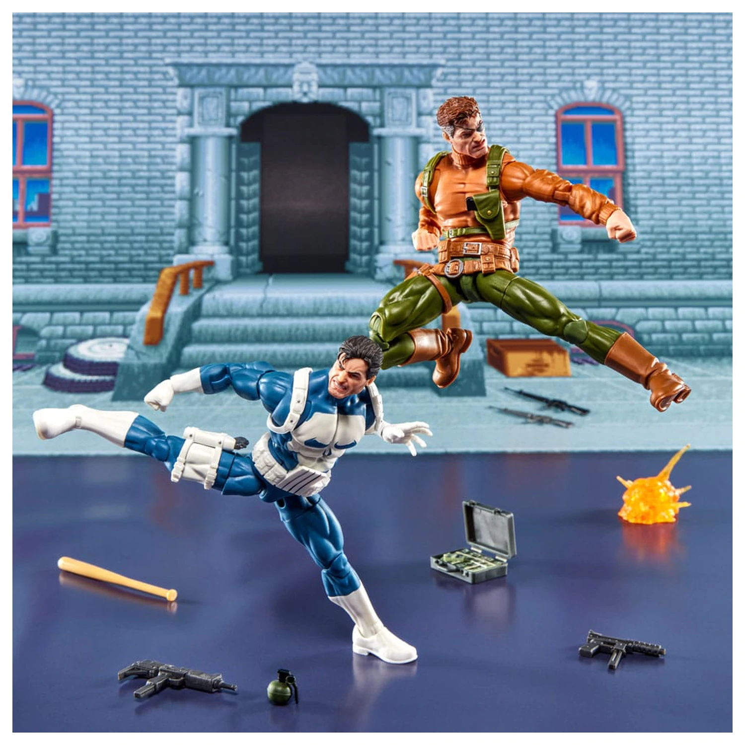The Punisher Marvel Legends Gamerverse Zestaw 2 figurek akcji Punisher & Nick Fury 15 cm zdjęcie produktu