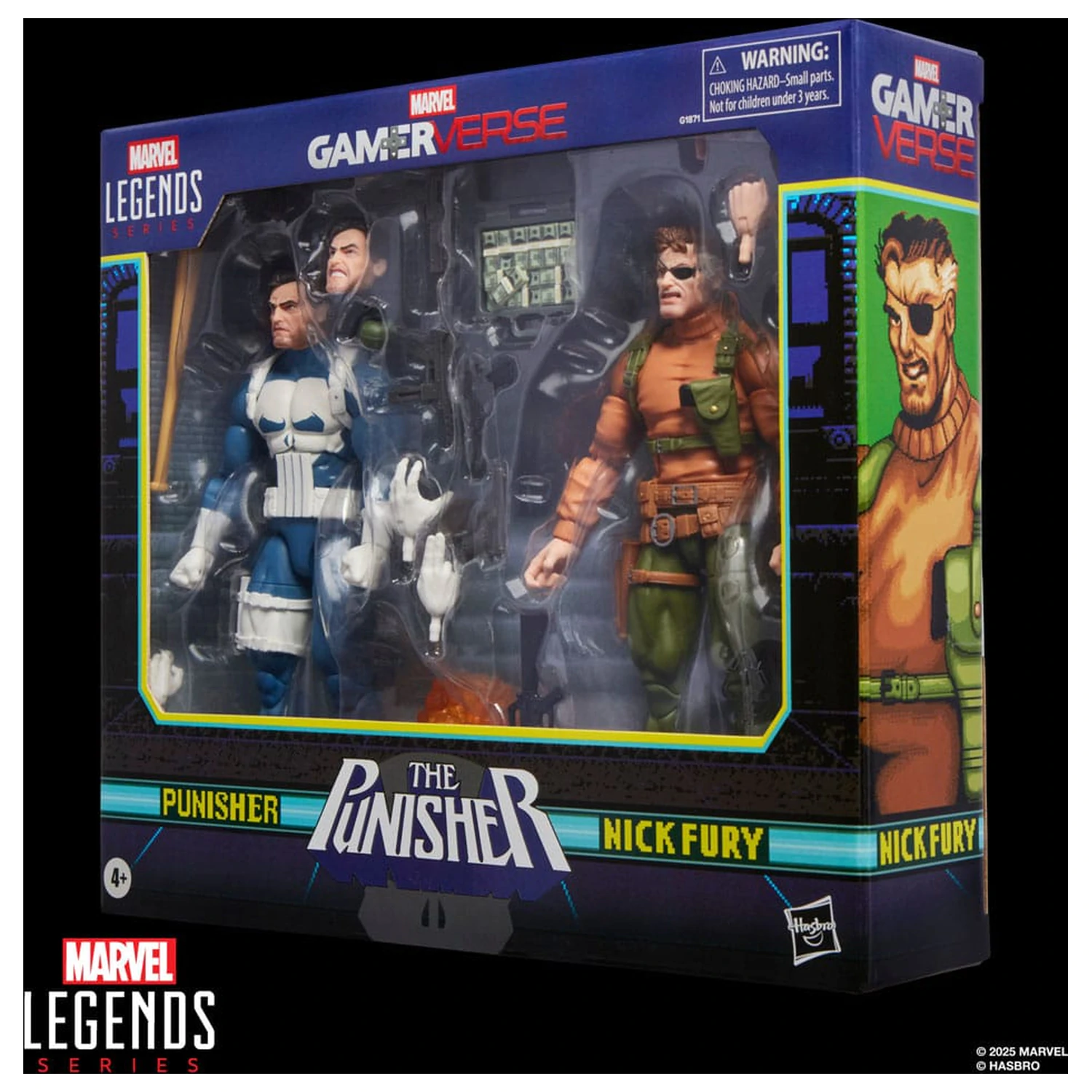 The Punisher Marvel Legends Gamerverse Zestaw 2 figurek akcji Punisher & Nick Fury 15 cm zdjęcie produktu