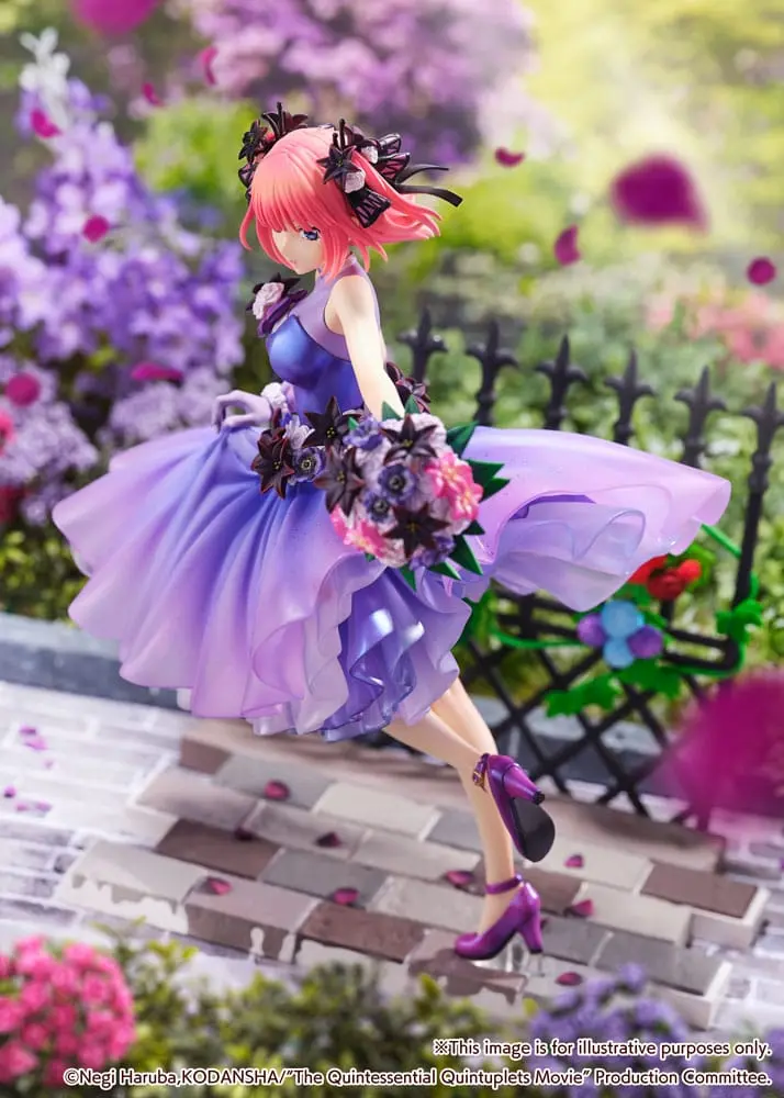 The Quintessential Quintuplets: The Movie Statua PVC 1/7 Nino Nakano Floral Dress Ver. 25 cm zdjęcie produktu