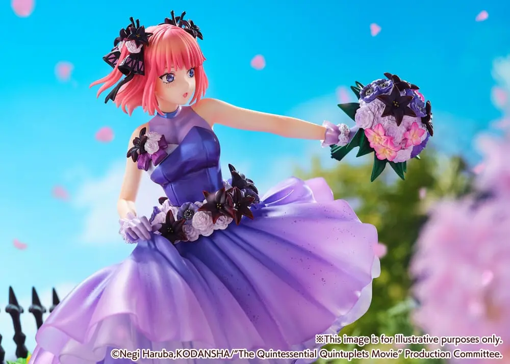 The Quintessential Quintuplets: The Movie Statua PVC 1/7 Nino Nakano Floral Dress Ver. 25 cm zdjęcie produktu