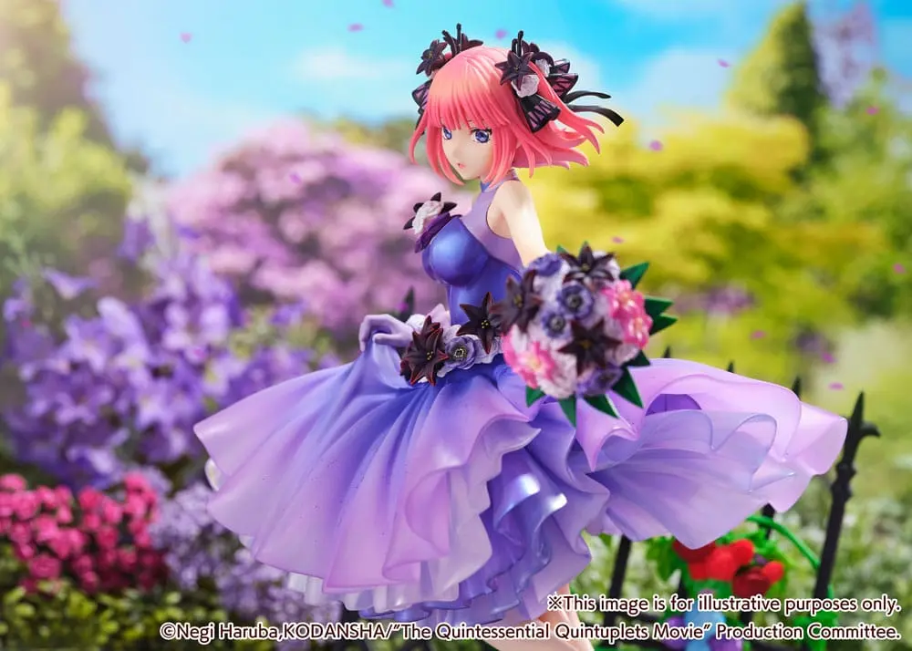 The Quintessential Quintuplets: The Movie Statua PVC 1/7 Nino Nakano Floral Dress Ver. 25 cm zdjęcie produktu