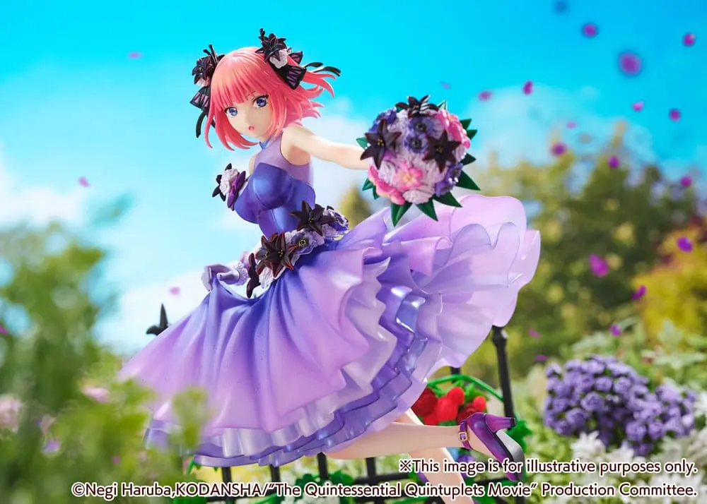 The Quintessential Quintuplets: The Movie Statua PVC 1/7 Nino Nakano Floral Dress Ver. 25 cm zdjęcie produktu