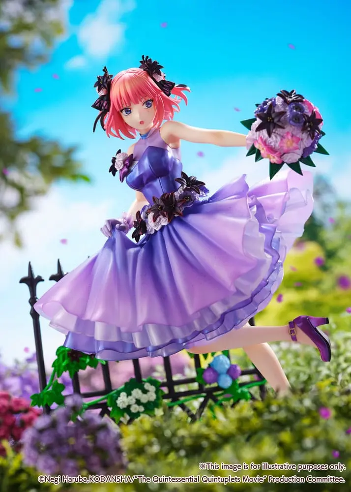 The Quintessential Quintuplets: The Movie Statua PVC 1/7 Nino Nakano Floral Dress Ver. 25 cm zdjęcie produktu