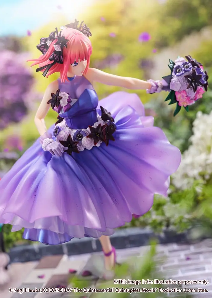 The Quintessential Quintuplets: The Movie Statua PVC 1/7 Nino Nakano Floral Dress Ver. 25 cm zdjęcie produktu