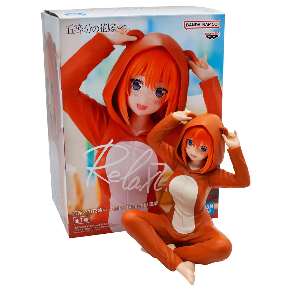 The Quintessential Quintuplets Yotsuba Nakano Relax Time figurka 12 cm zdjęcie produktu