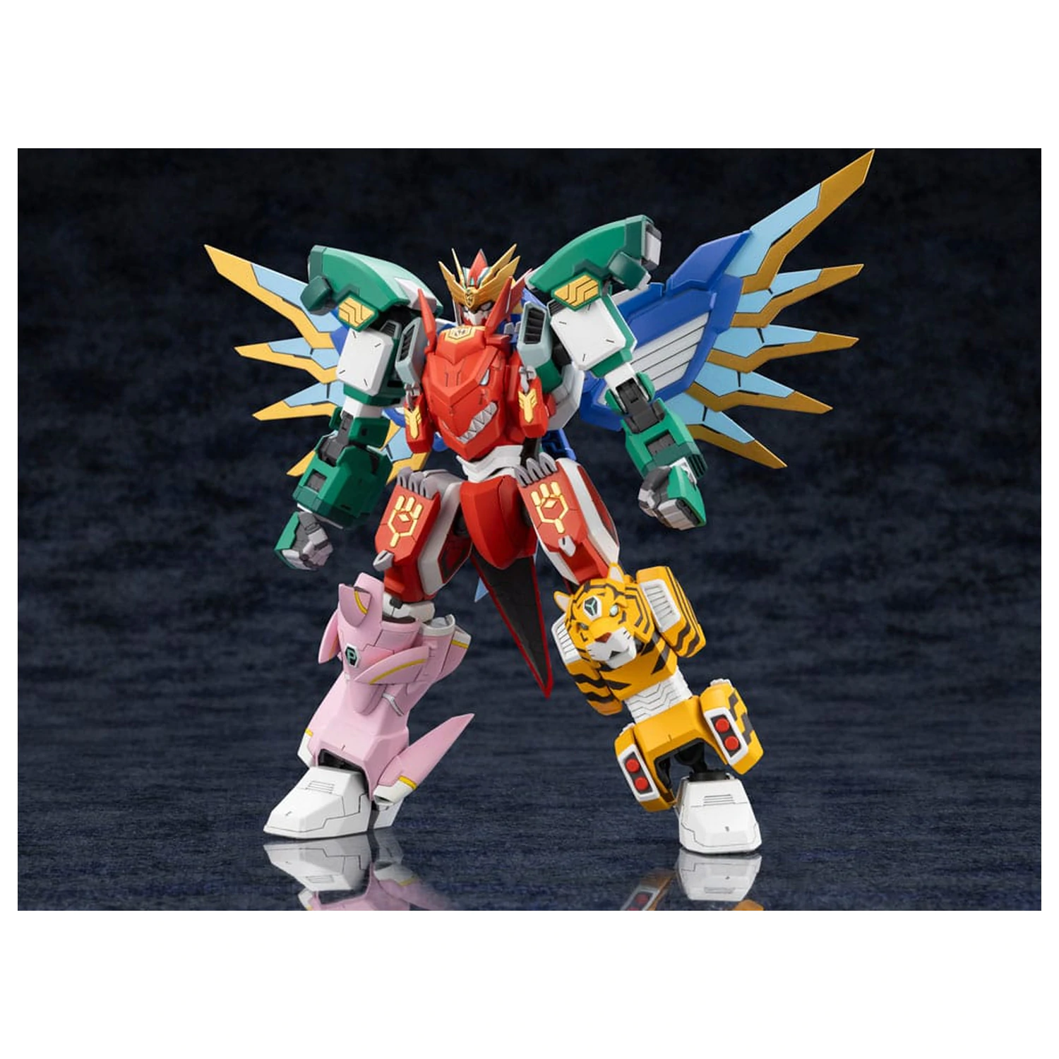 Zestaw Plastikowy Model Kit The Red Ranger Becomes an Adventurer in Another World Maximum Kizuna Kaiser 17 cm zdjęcie produktu
