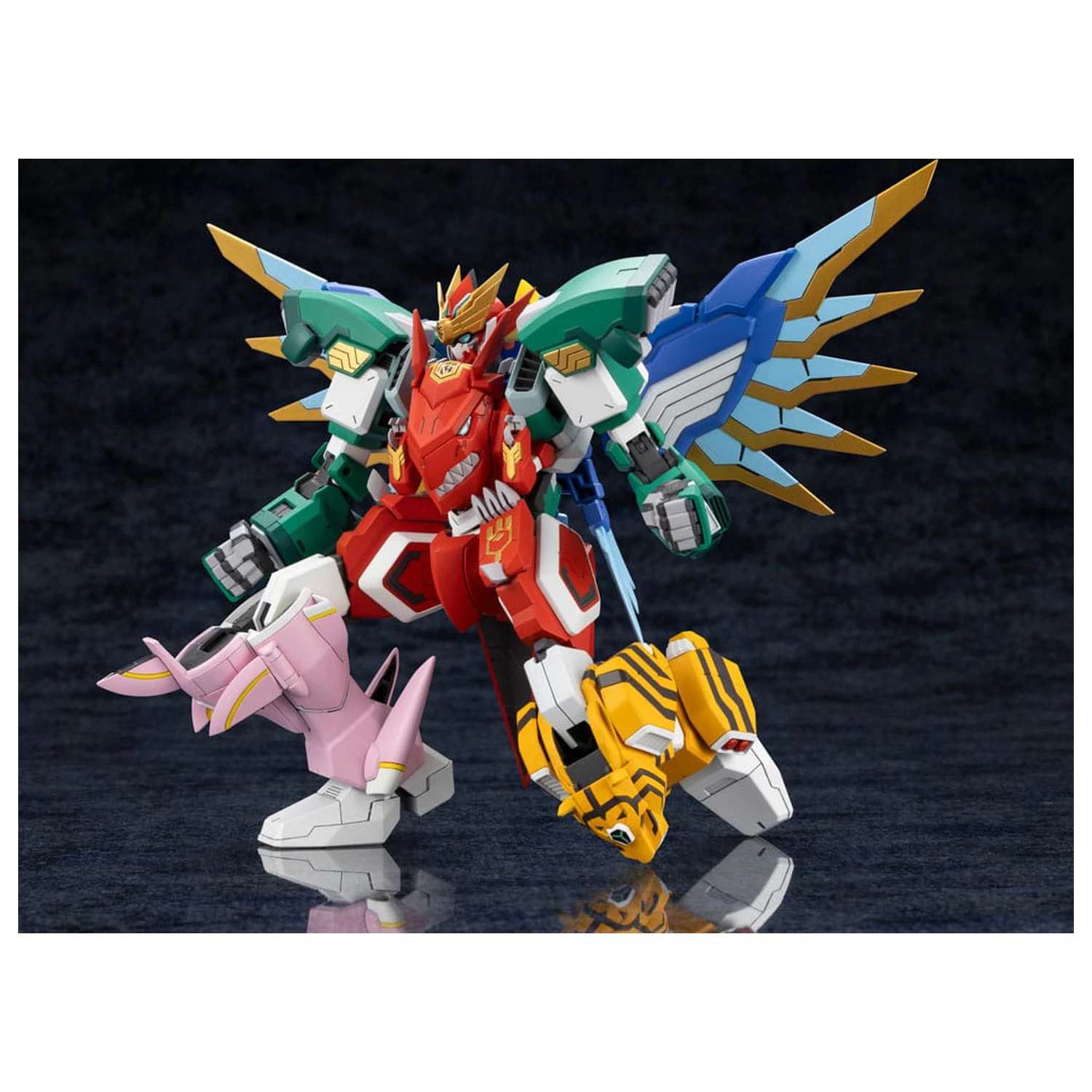 Zestaw Plastikowy Model Kit The Red Ranger Becomes an Adventurer in Another World Maximum Kizuna Kaiser 17 cm zdjęcie produktu