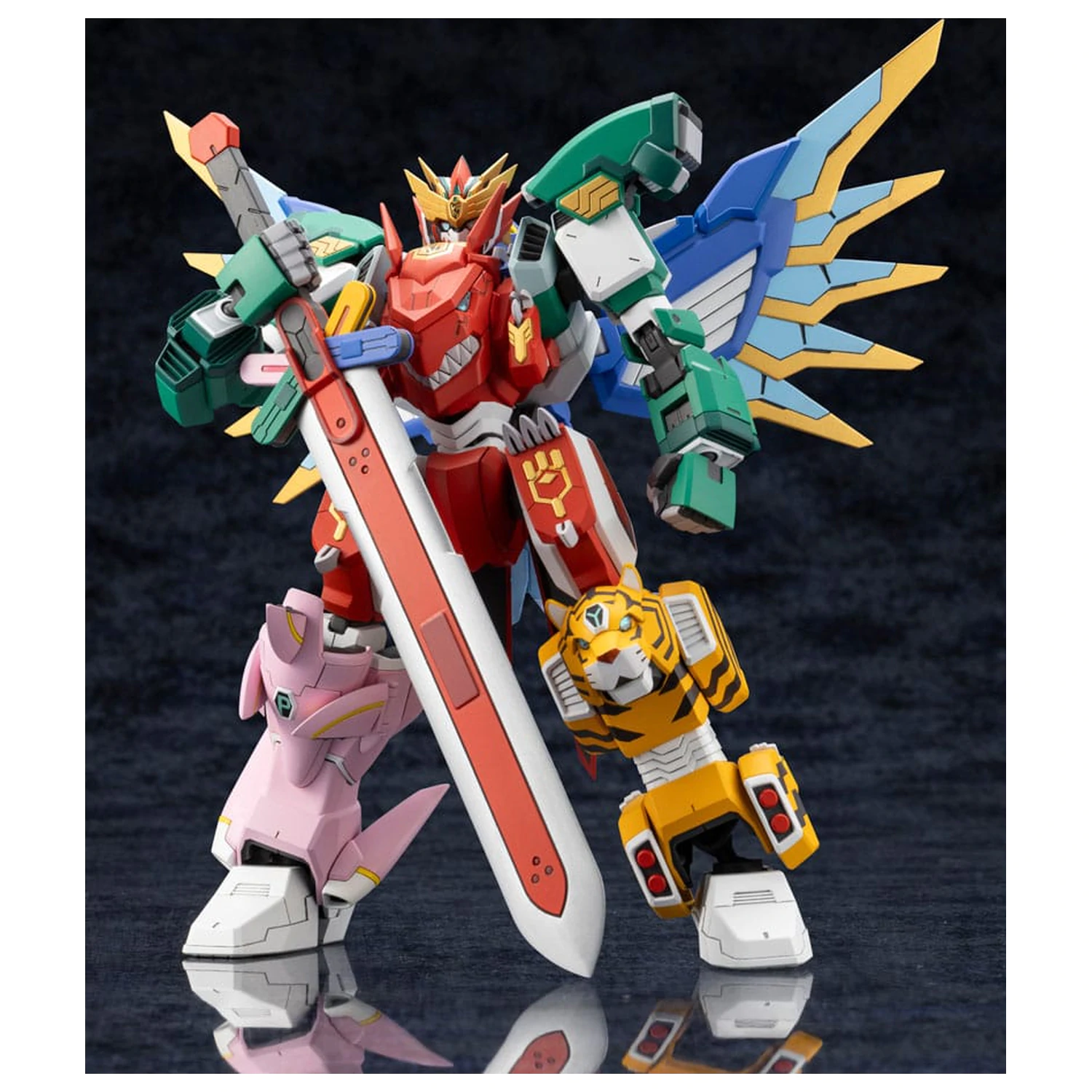 Zestaw Plastikowy Model Kit The Red Ranger Becomes an Adventurer in Another World Maximum Kizuna Kaiser 17 cm zdjęcie produktu