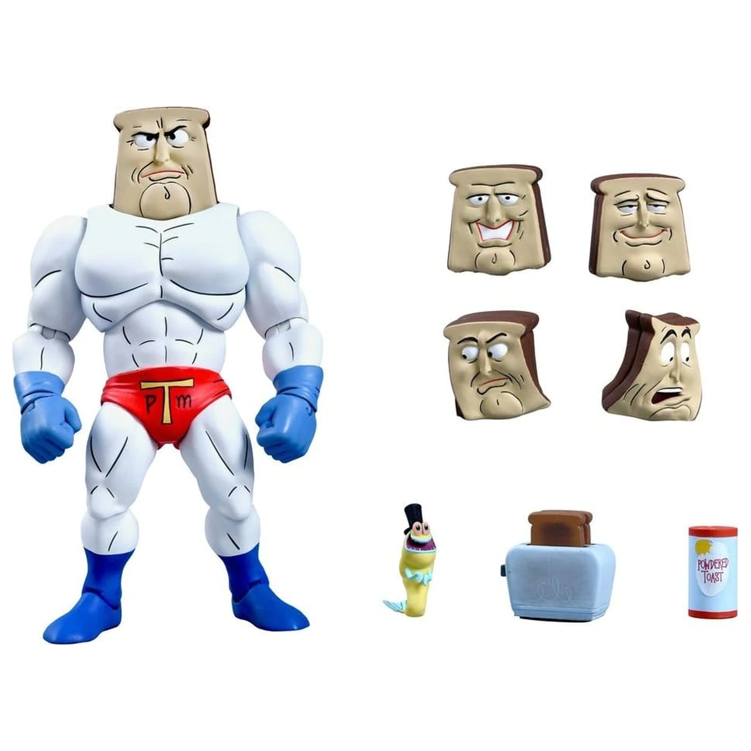 The Ren & Stimpy Show figurka Ultimate Powdered Toast Man 18 cm zdjęcie produktu