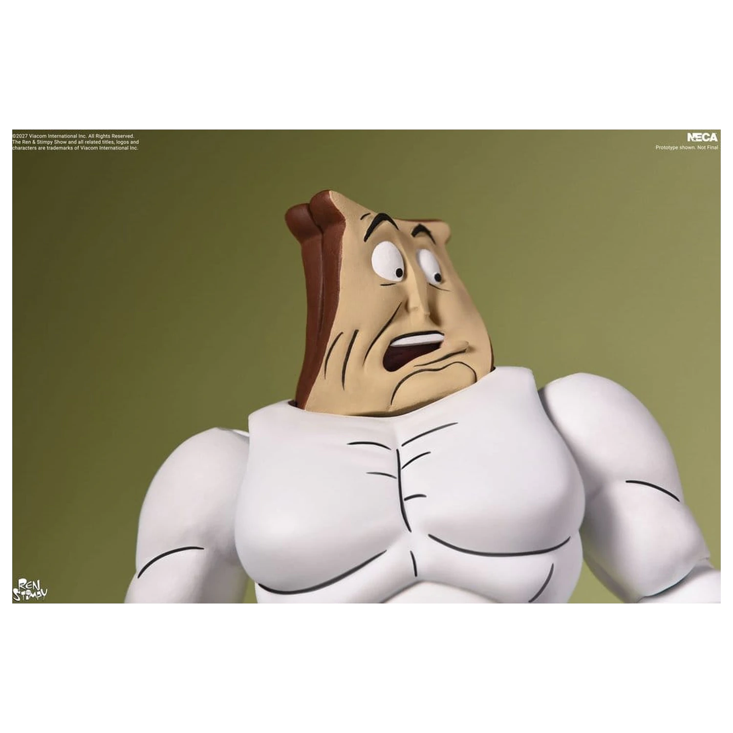 The Ren & Stimpy Show figurka Ultimate Powdered Toast Man 18 cm zdjęcie produktu