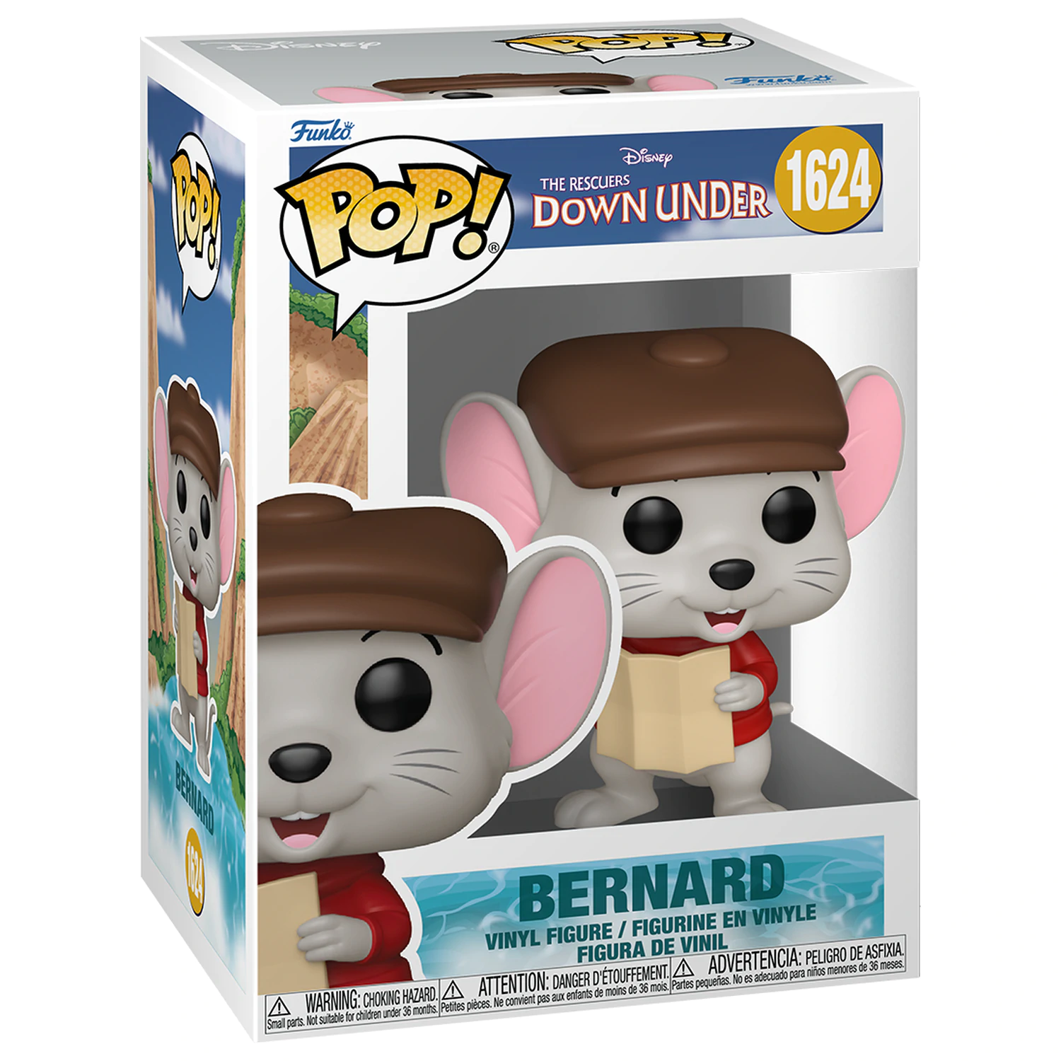 The Rescuers Down Under Funko POP! Disney Vinyl Figura Bernard 9 cm zdjęcie produktu