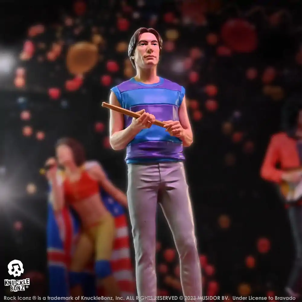 The Rolling Stones Rock Iconz Statue Charlie Watts (Tattoo You Tour 1981) 22 cm Figurka zdjęcie produktu