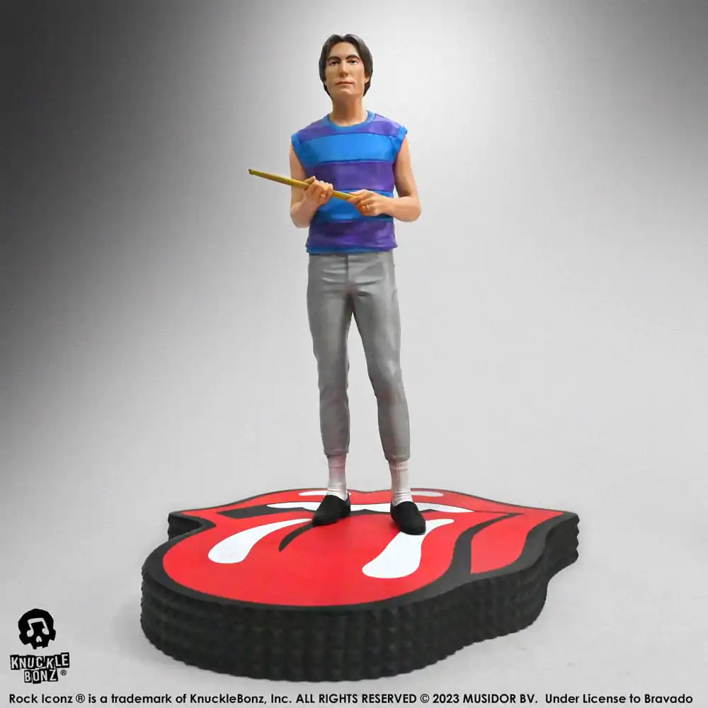 The Rolling Stones Rock Iconz Statue Charlie Watts (Tattoo You Tour 1981) 22 cm Figurka zdjęcie produktu