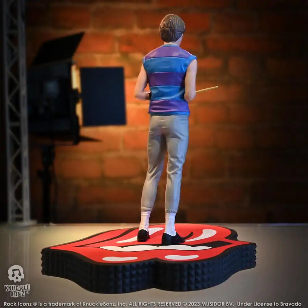 The Rolling Stones Rock Iconz Statue Charlie Watts (Tattoo You Tour 1981) 22 cm Figurka zdjęcie produktu