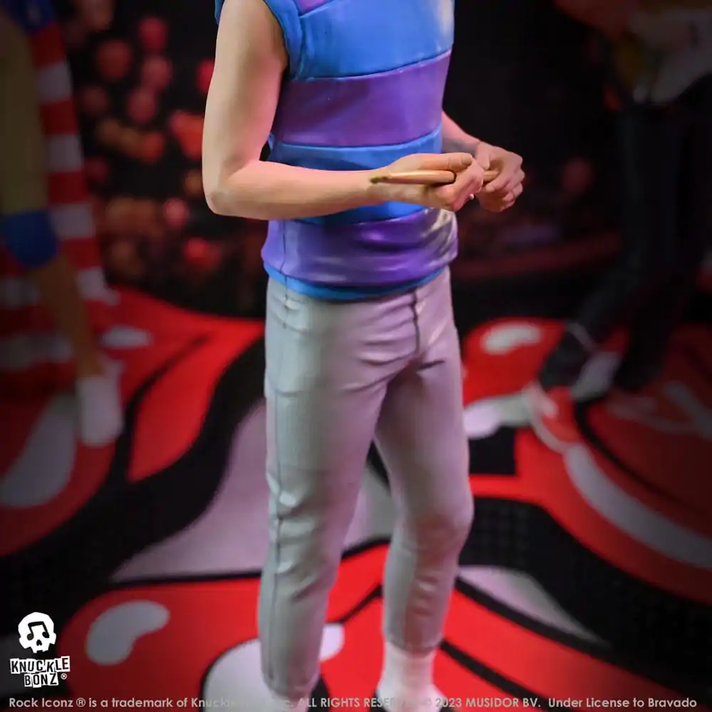 The Rolling Stones Rock Iconz Statue Charlie Watts (Tattoo You Tour 1981) 22 cm Figurka zdjęcie produktu