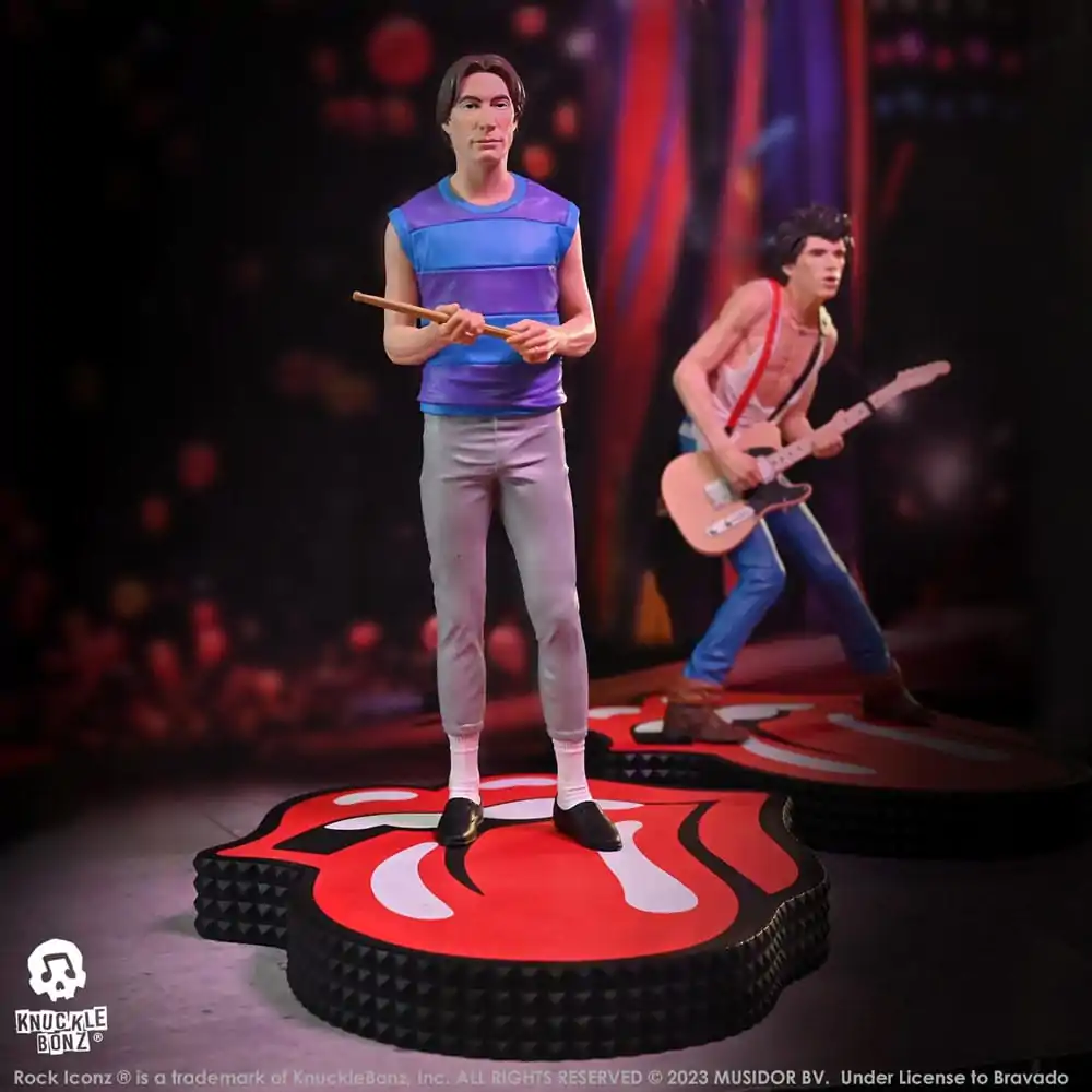 The Rolling Stones Rock Iconz Statue Charlie Watts (Tattoo You Tour 1981) 22 cm Figurka zdjęcie produktu